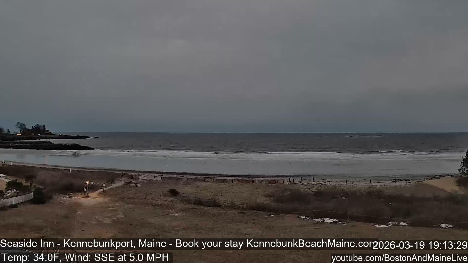Seaside Inn Kennebunk Beach Live Cam- Kennebunk, Maine, USA