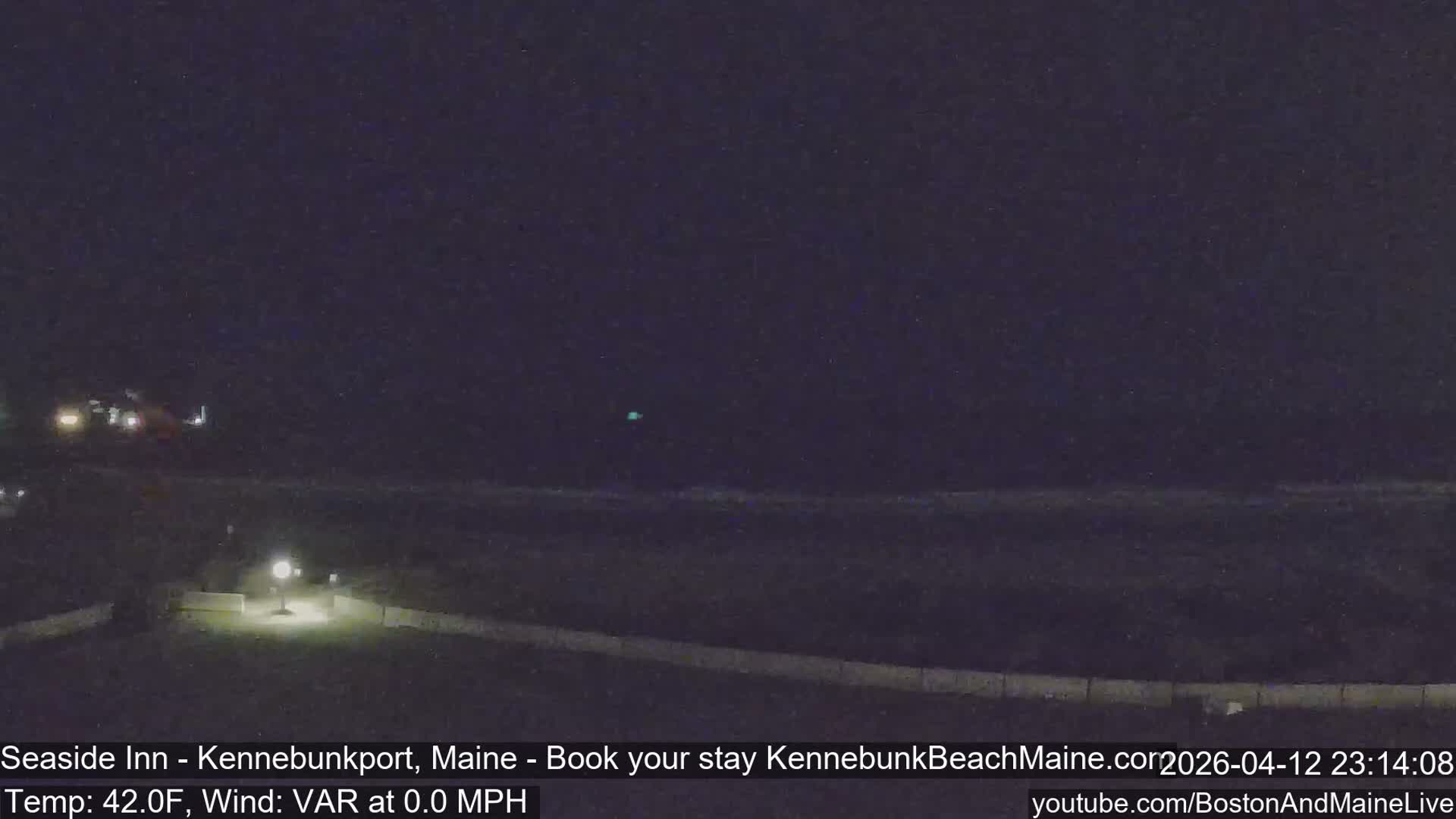 Seaside Inn Kennebunk Beach Live Cam- Kennebunk, Maine, USA