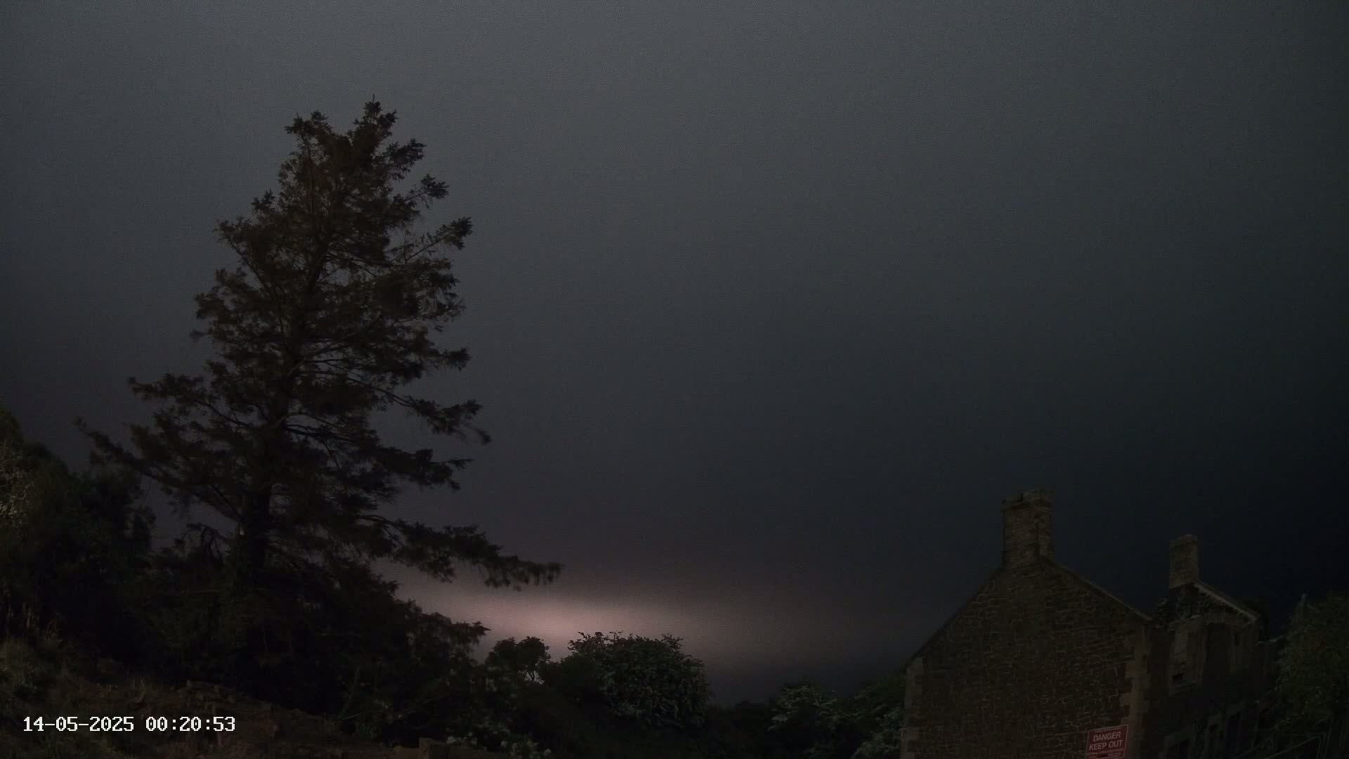 Northumberland National Park Aurora & Stars  Live Cam - Otterburn, Northumberland, North East, England, United Kingdom