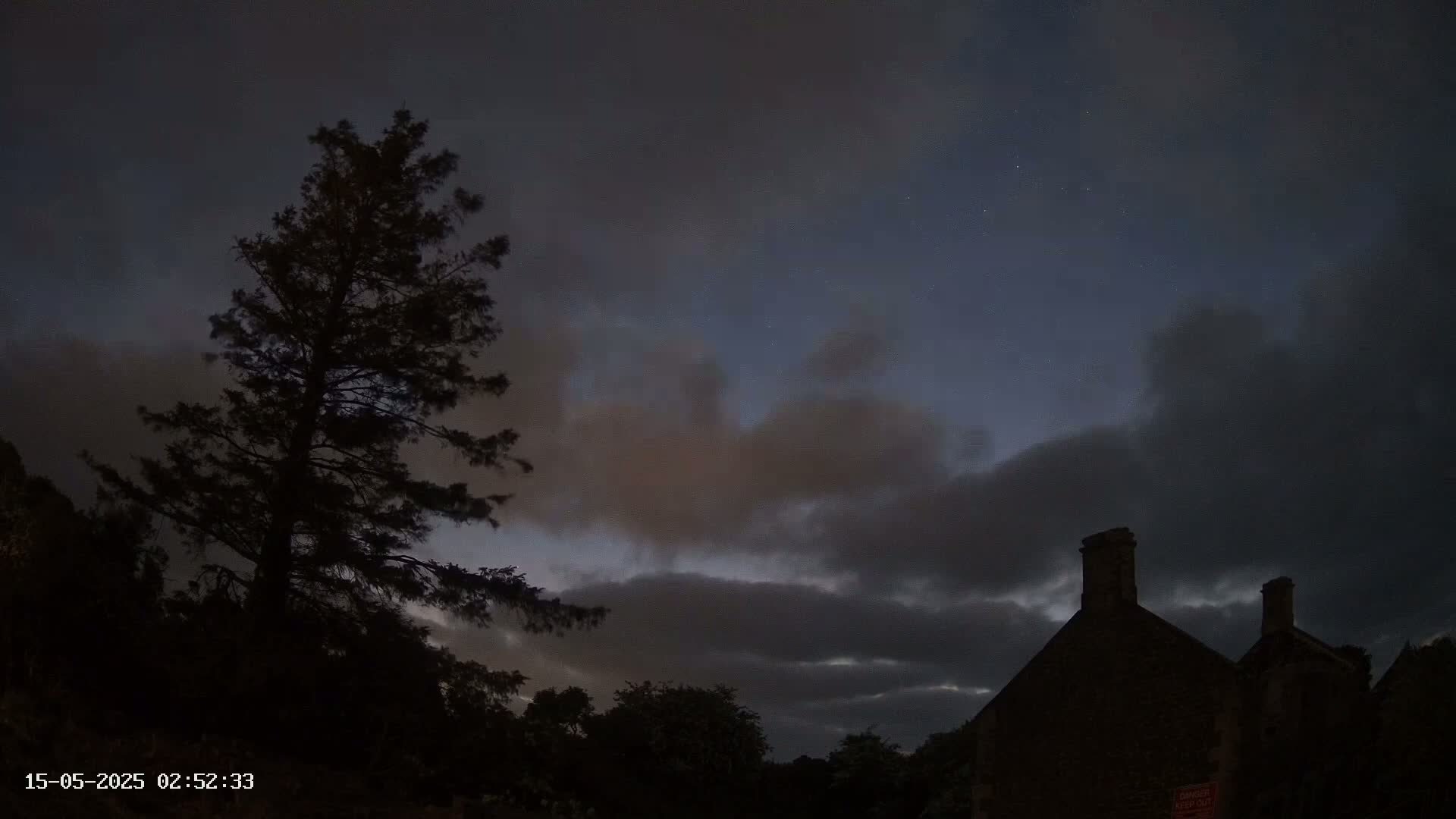 Northumberland National Park Aurora & Stars  Live Cam - Otterburn, Northumberland, North East, England, United Kingdom