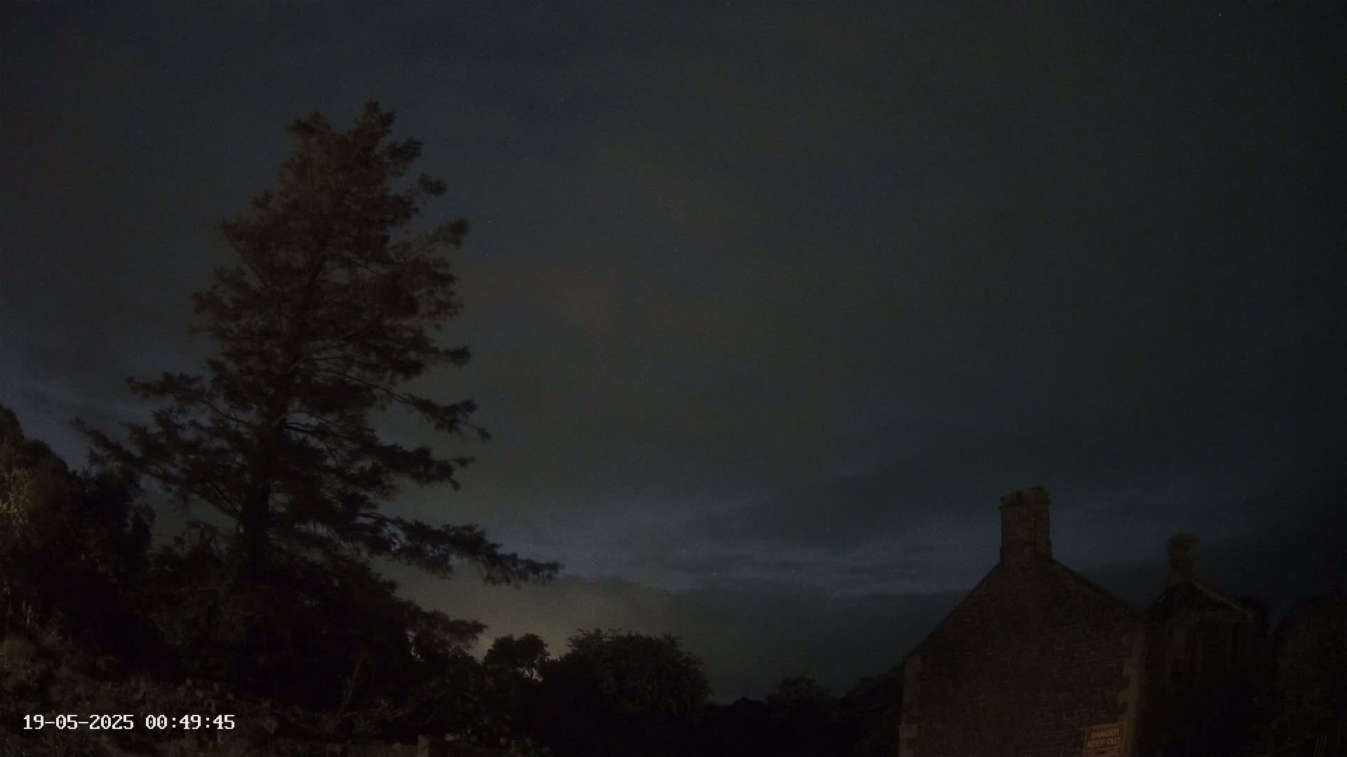 Northumberland National Park Aurora & Stars  Live Cam - Otterburn, Northumberland, North East, England, United Kingdom