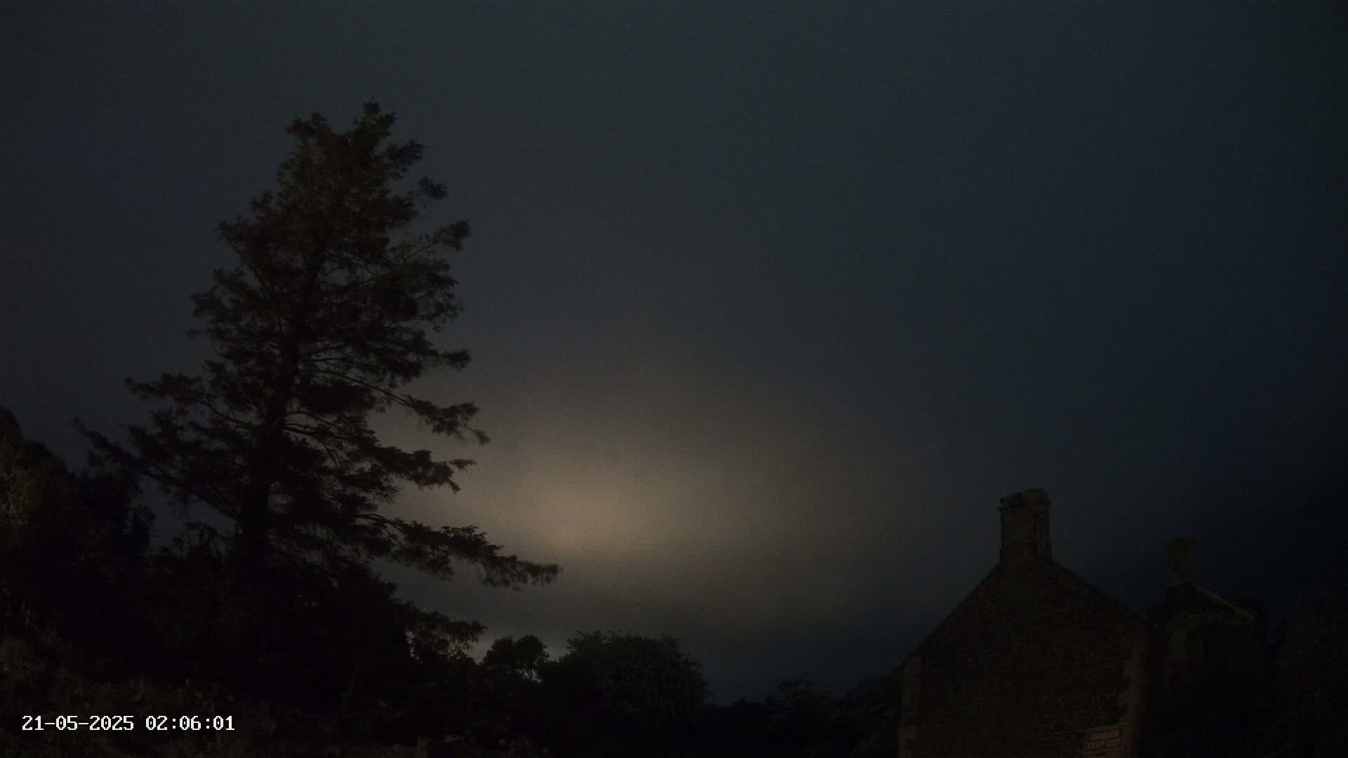 Northumberland National Park Aurora & Stars  Live Cam - Otterburn, Northumberland, North East, England, United Kingdom