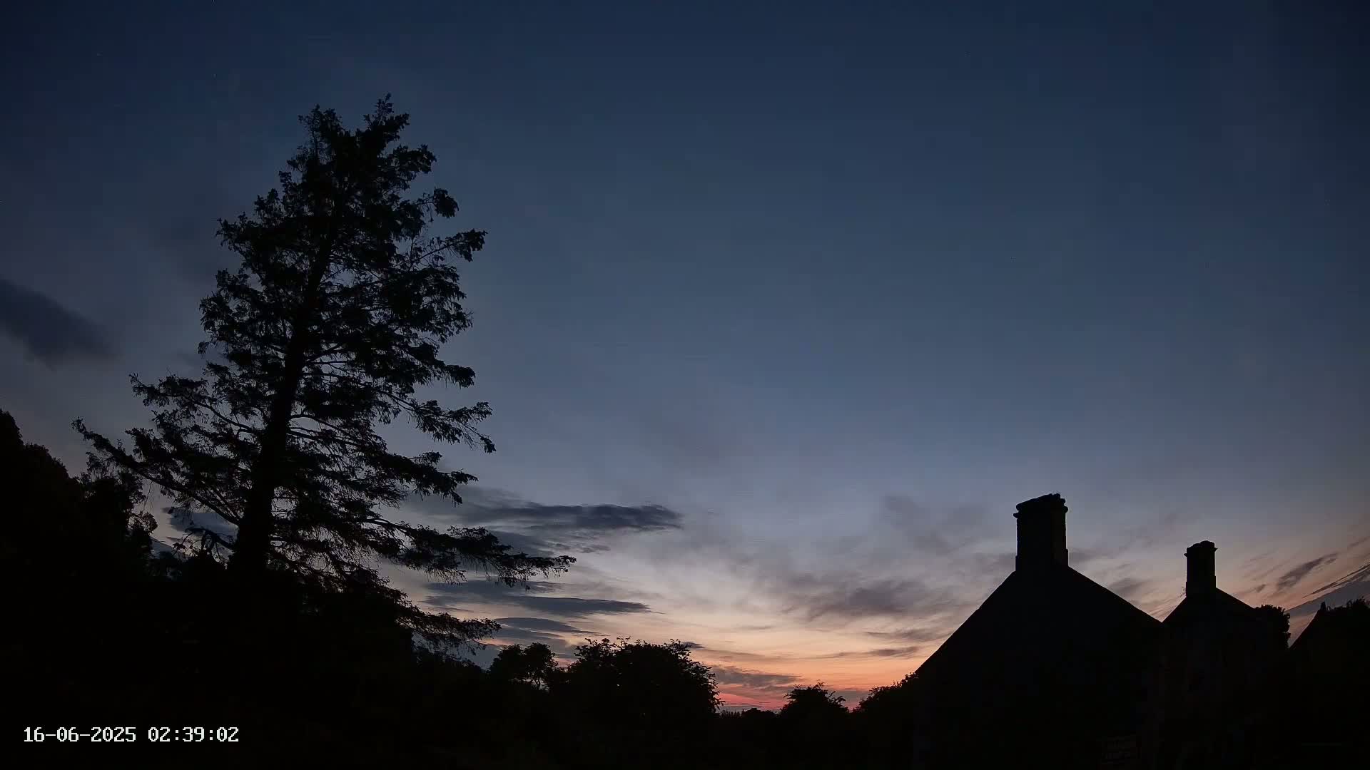 Northumberland National Park Aurora & Stars  Live Cam - Otterburn, Northumberland, North East, England, United Kingdom