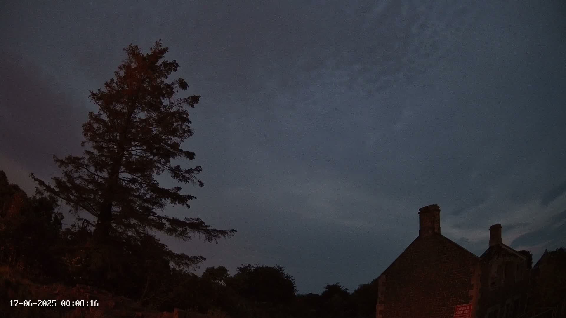 Northumberland National Park Aurora & Stars  Live Cam - Otterburn, Northumberland, North East, England, United Kingdom