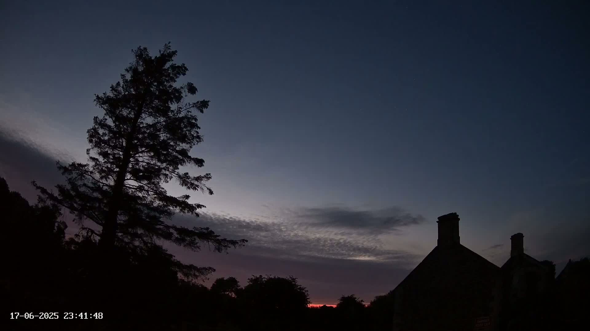 Northumberland National Park Aurora & Stars  Live Cam - Otterburn, Northumberland, North East, England, United Kingdom