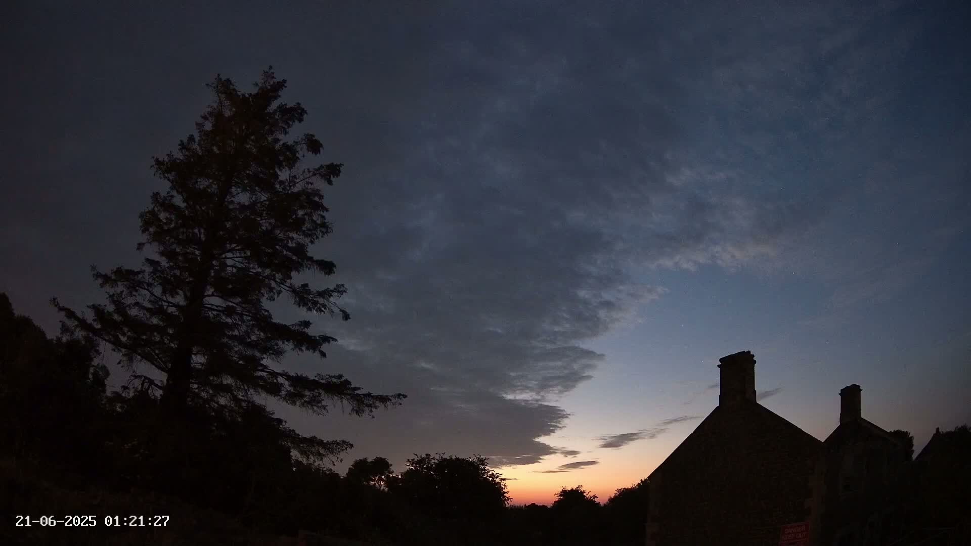 Northumberland National Park Aurora & Stars  Live Cam - Otterburn, Northumberland, North East, England, United Kingdom