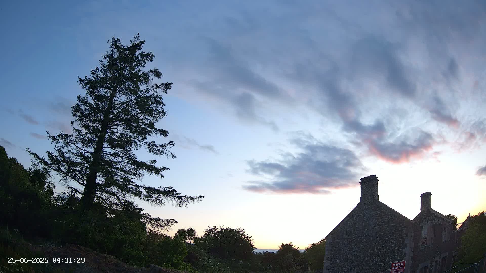 Northumberland National Park Aurora & Stars  Live Cam - Otterburn, Northumberland, North East, England, United Kingdom