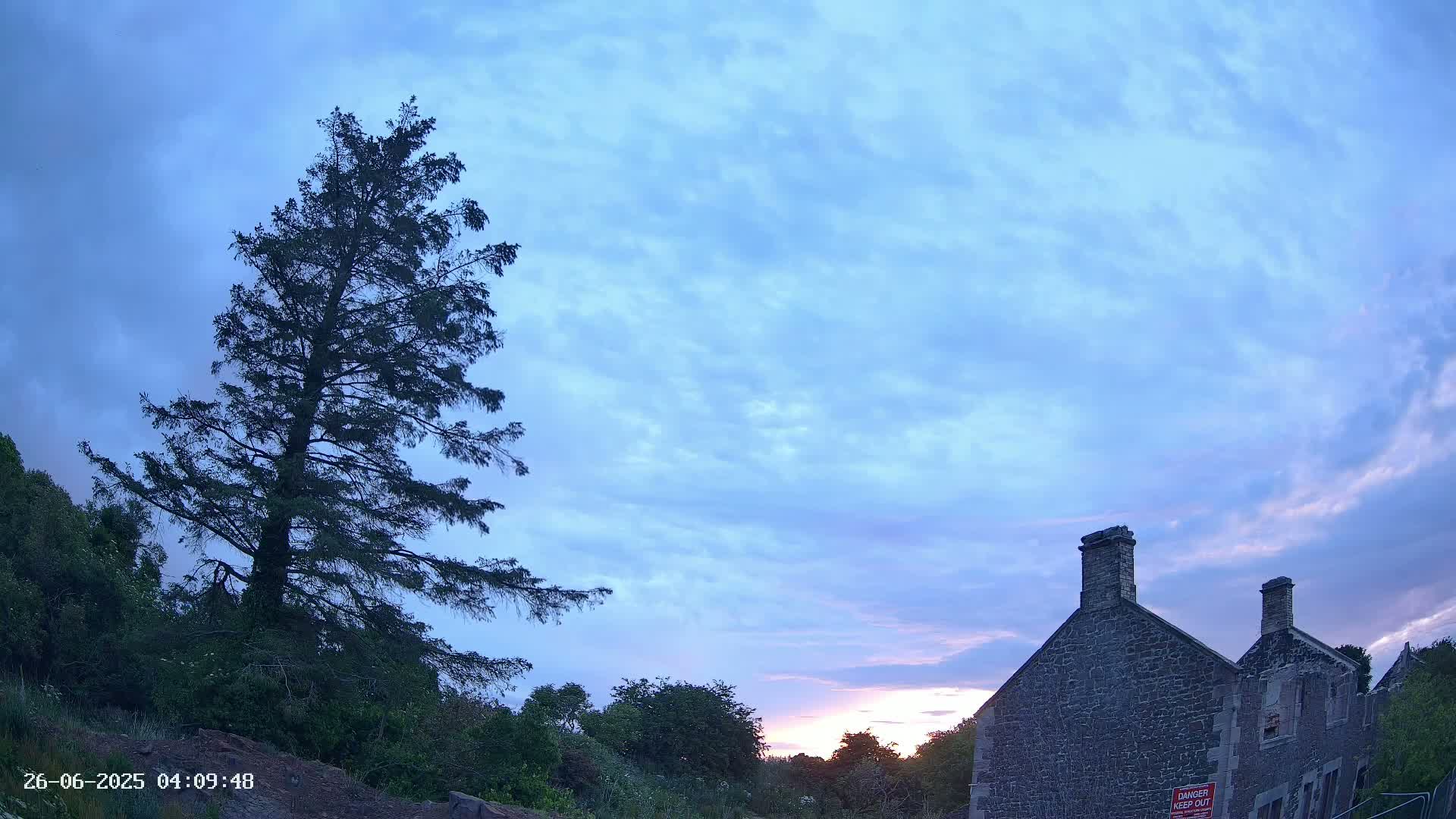 Northumberland National Park Aurora & Stars  Live Cam - Otterburn, Northumberland, North East, England, United Kingdom