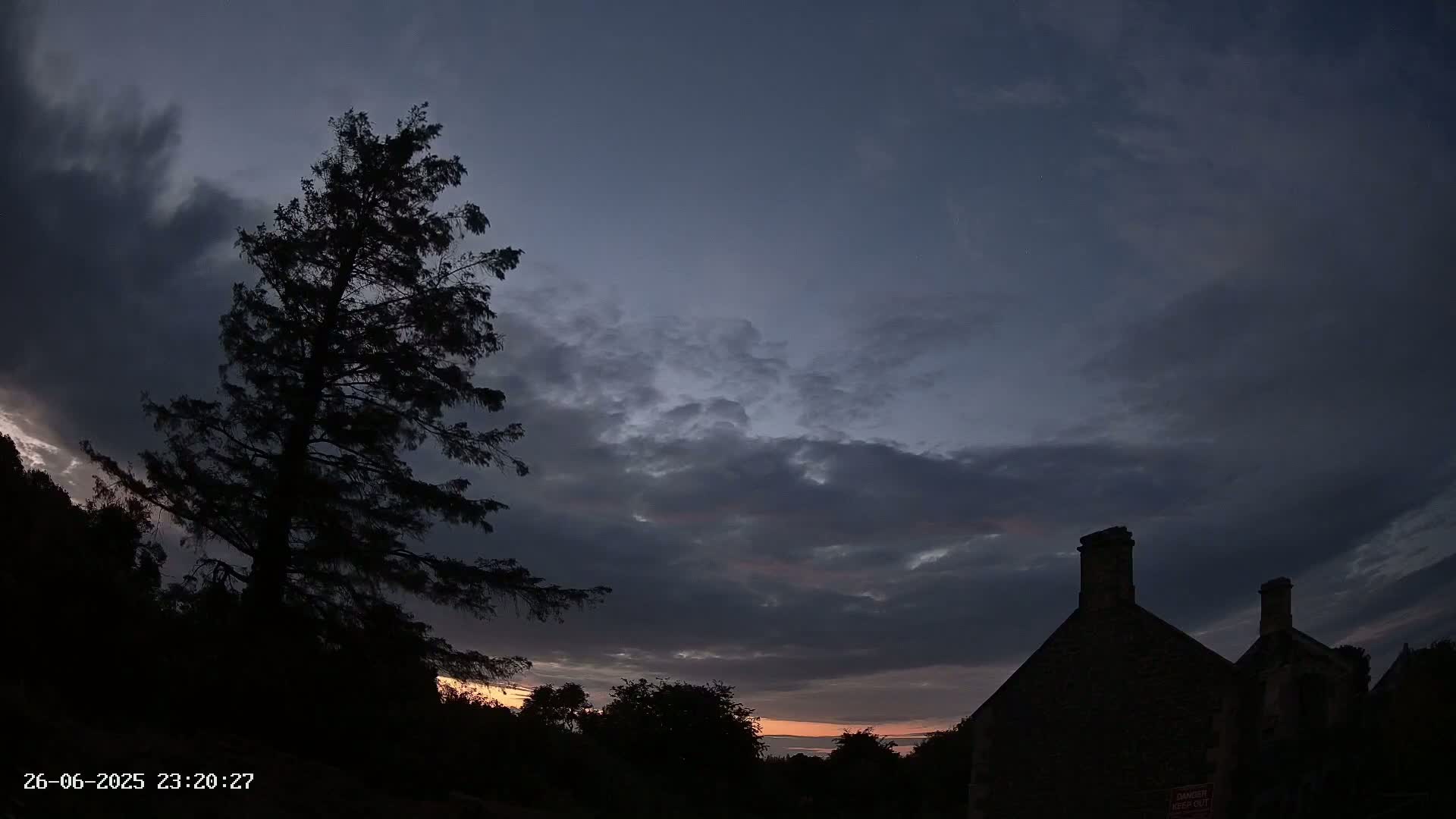 Northumberland National Park Aurora & Stars  Live Cam - Otterburn, Northumberland, North East, England, United Kingdom
