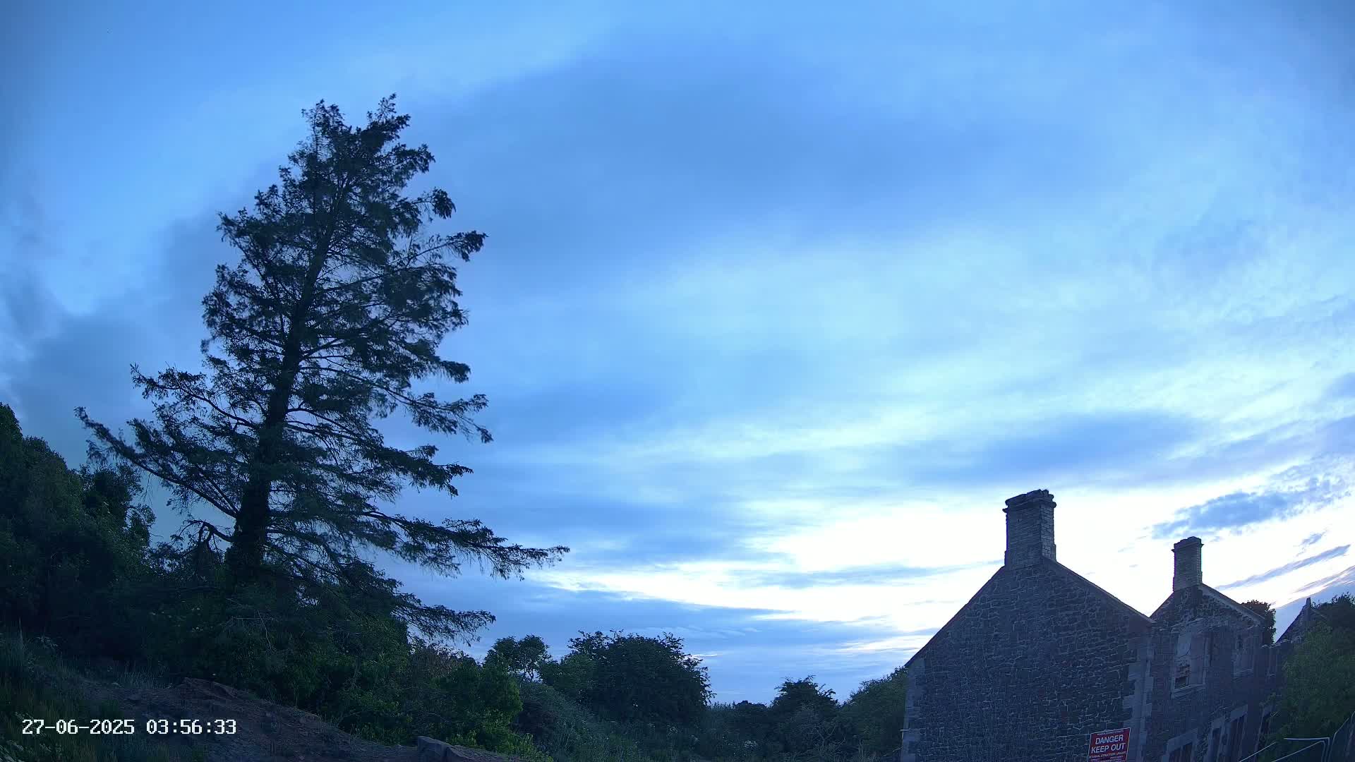 Northumberland National Park Aurora & Stars  Live Cam - Otterburn, Northumberland, North East, England, United Kingdom