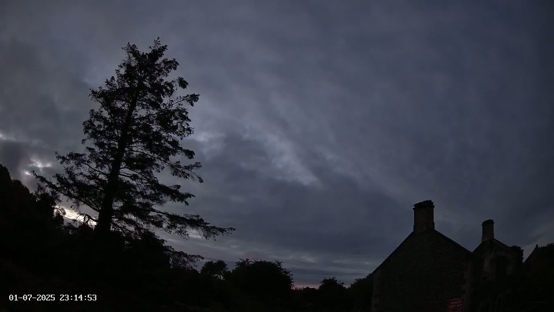 Northumberland National Park Aurora & Stars  Live Cam - Otterburn, Northumberland, North East, England, United Kingdom