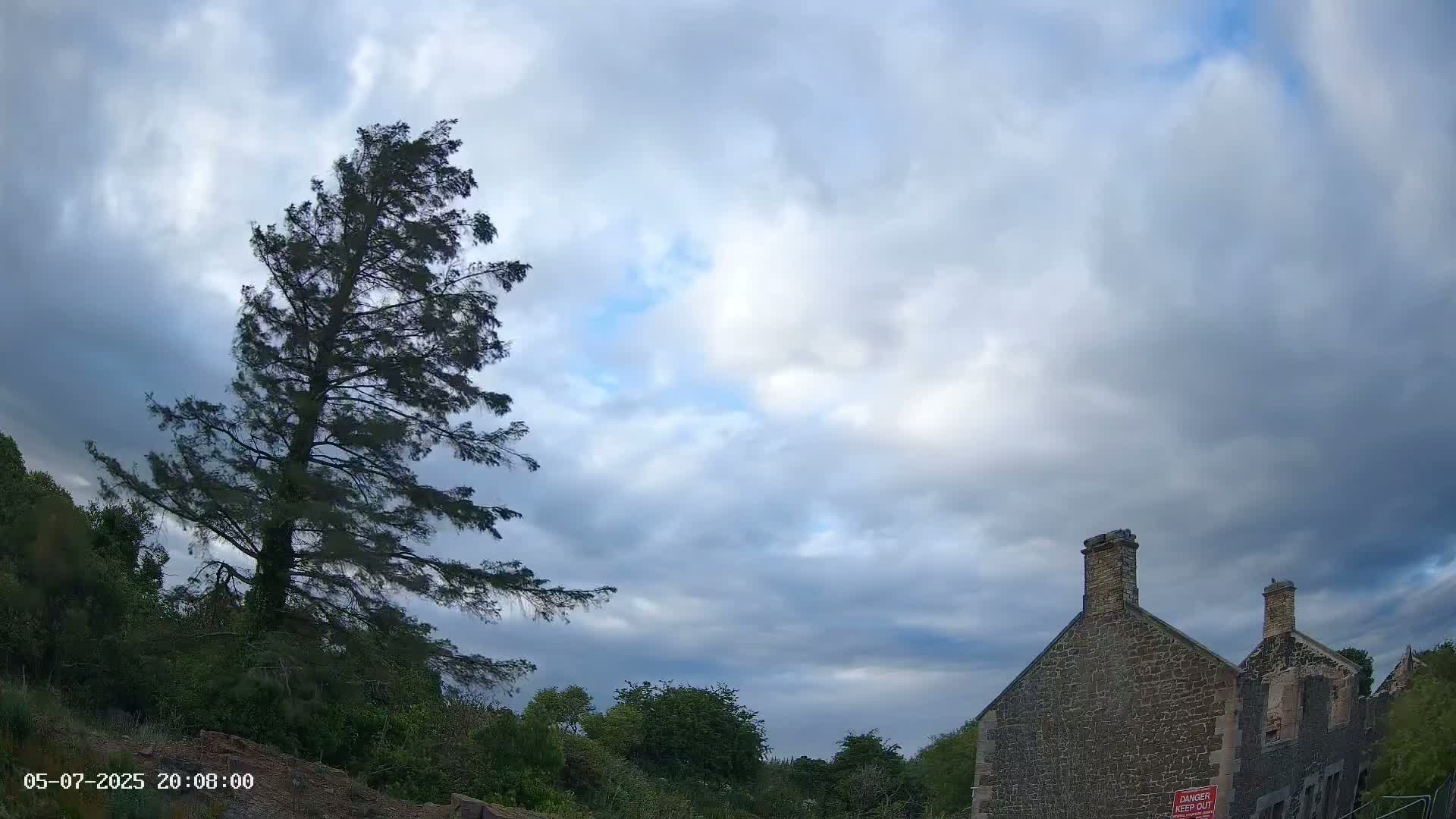 Northumberland National Park Aurora & Stars  Live Cam - Otterburn, Northumberland, North East, England, United Kingdom