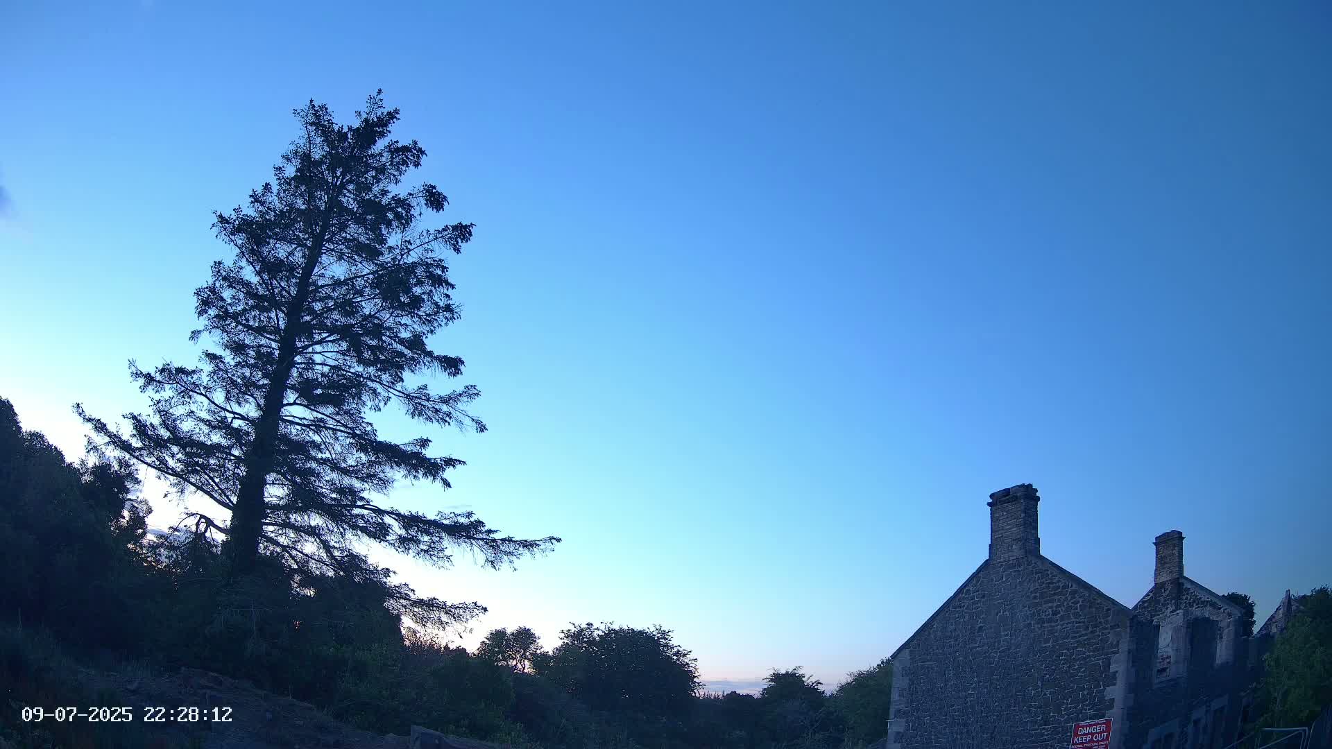 Northumberland National Park Aurora & Stars  Live Cam - Otterburn, Northumberland, North East, England, United Kingdom