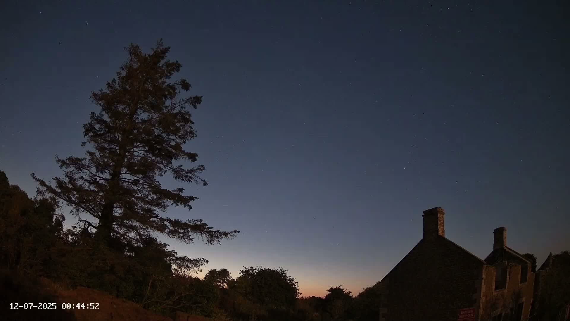 Northumberland National Park Aurora & Stars  Live Cam - Otterburn, Northumberland, North East, England, United Kingdom