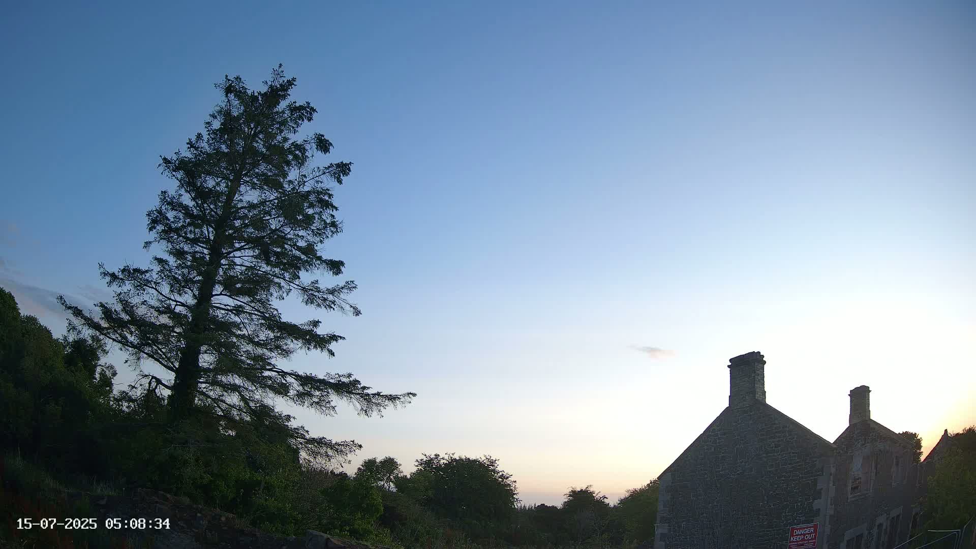 Northumberland National Park Aurora & Stars  Live Cam - Otterburn, Northumberland, North East, England, United Kingdom