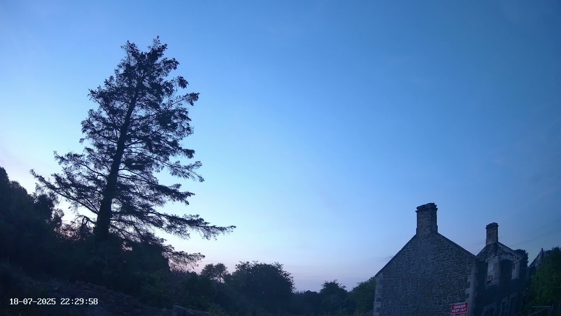 Northumberland National Park Aurora & Stars  Live Cam - Otterburn, Northumberland, North East, England, United Kingdom