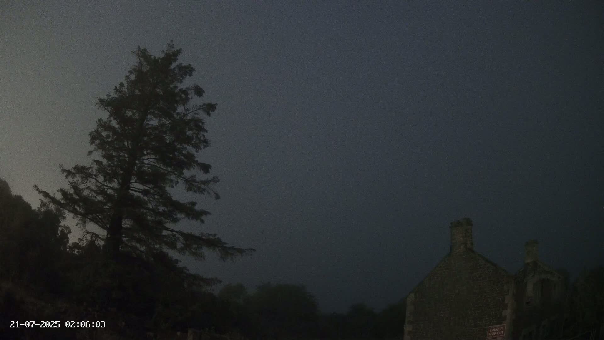 Northumberland National Park Aurora & Stars  Live Cam - Otterburn, Northumberland, North East, England, United Kingdom