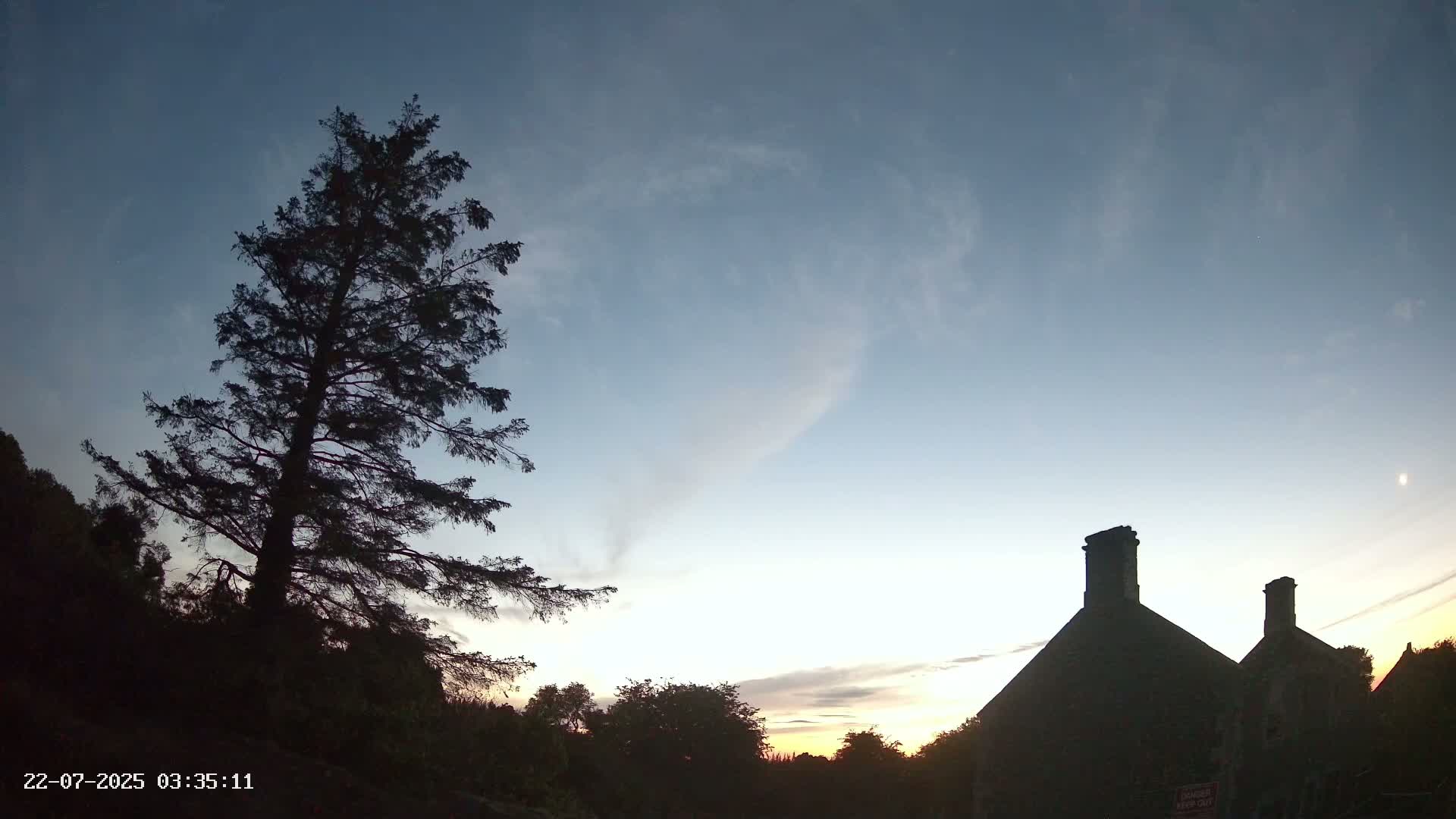 Northumberland National Park Aurora & Stars  Live Cam - Otterburn, Northumberland, North East, England, United Kingdom