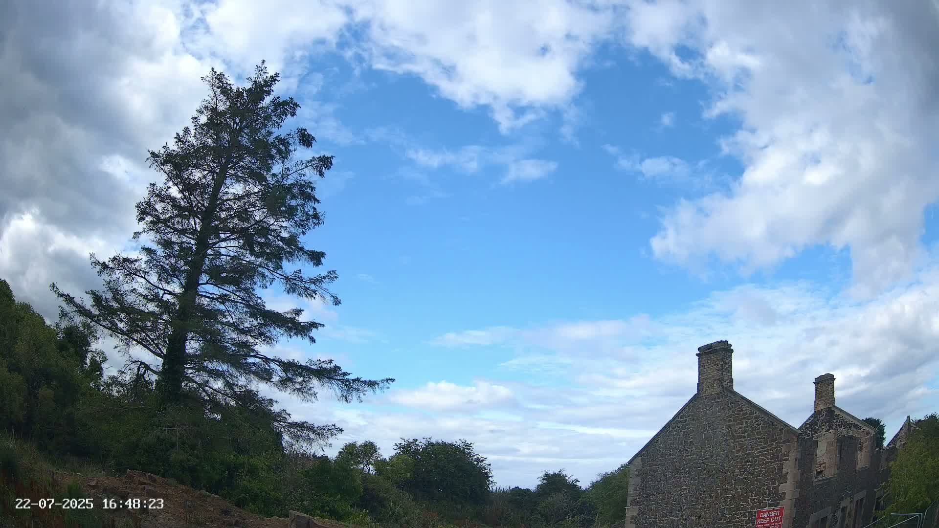 Northumberland National Park Aurora & Stars  Live Cam - Otterburn, Northumberland, North East, England, United Kingdom
