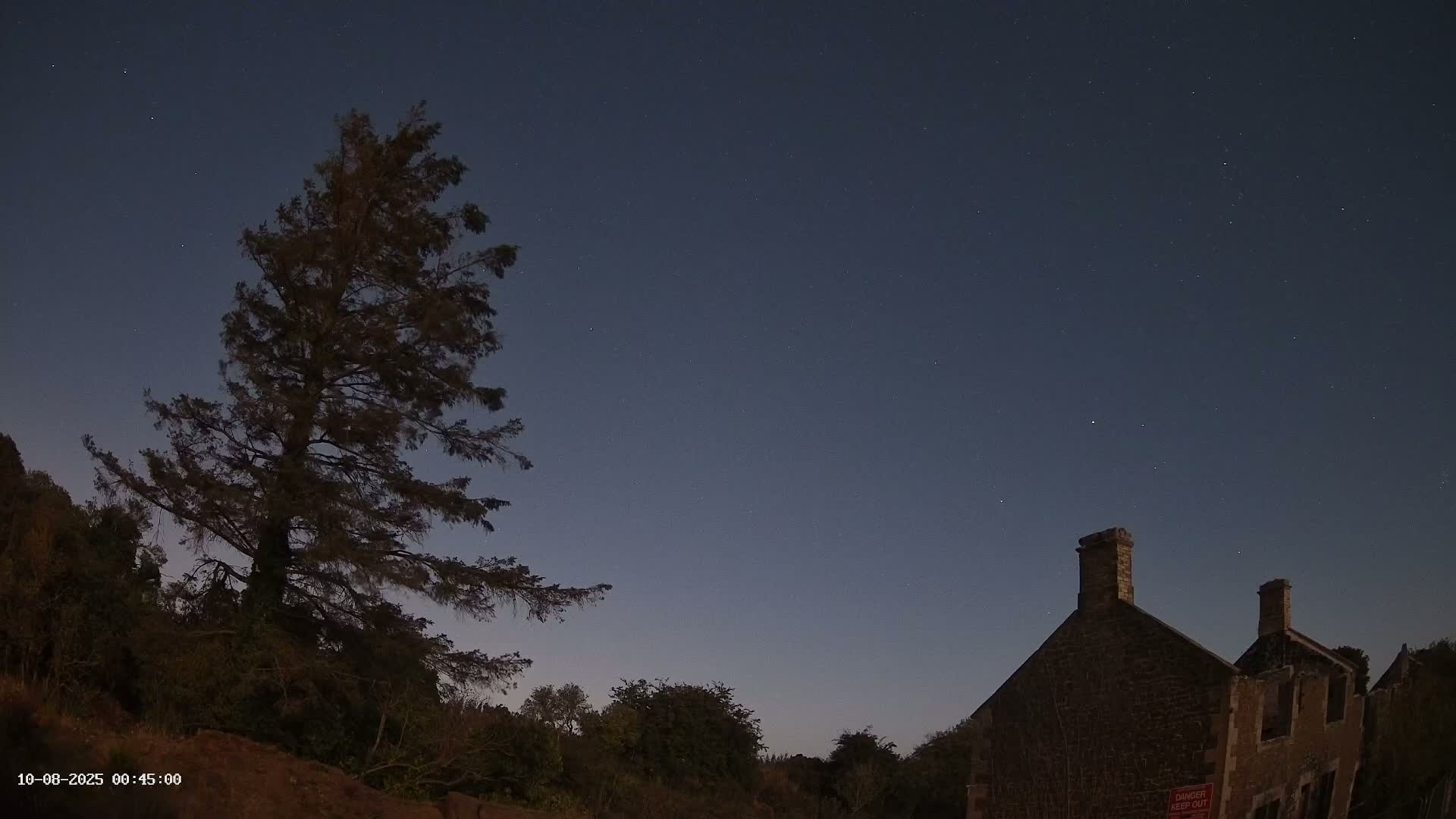 Northumberland National Park Aurora & Stars  Live Cam - Otterburn, Northumberland, North East, England, United Kingdom