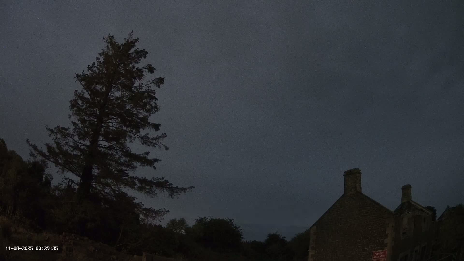 Northumberland National Park Aurora & Stars  Live Cam - Otterburn, Northumberland, North East, England, United Kingdom