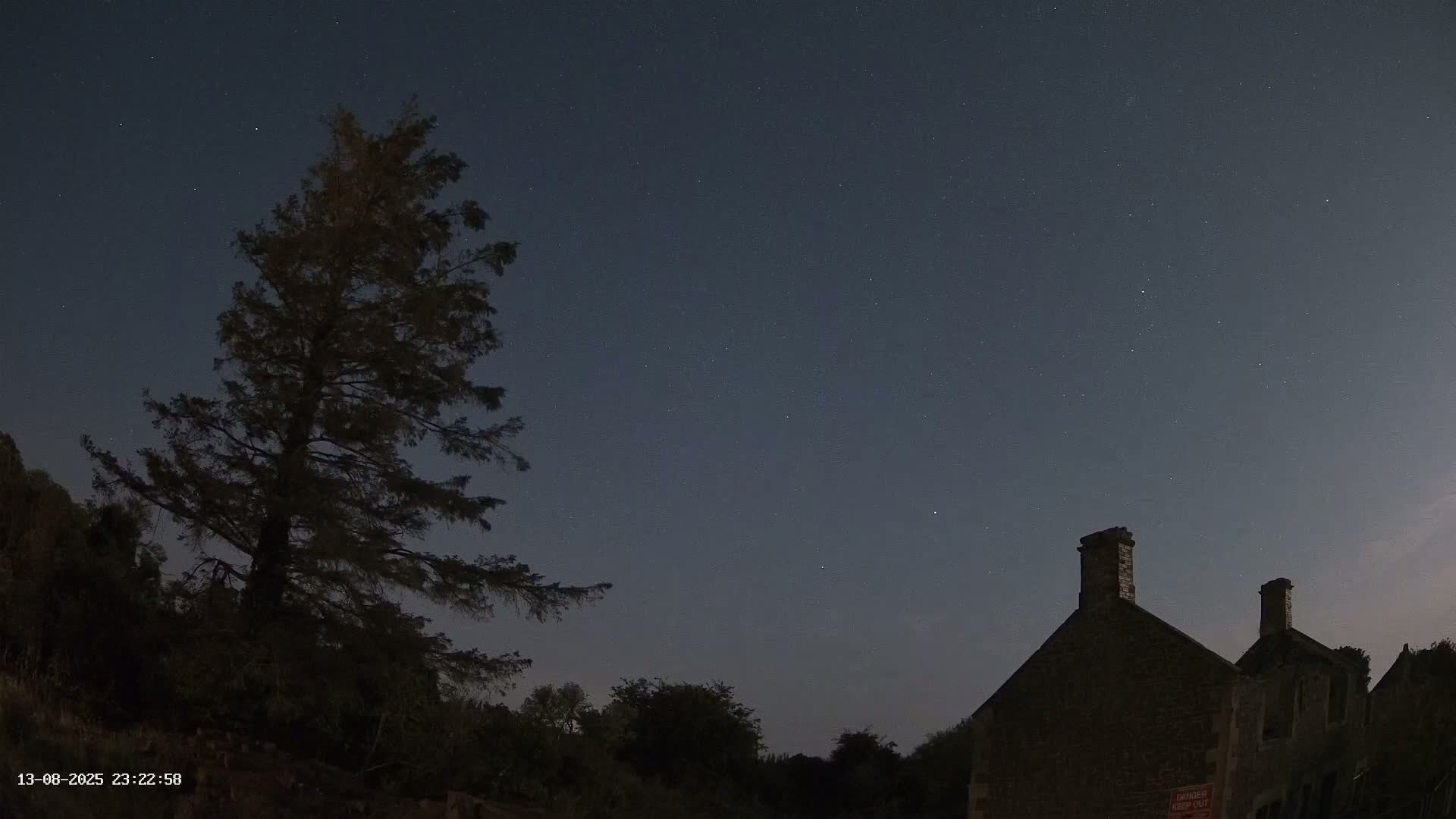 Northumberland National Park Aurora & Stars  Live Cam - Otterburn, Northumberland, North East, England, United Kingdom