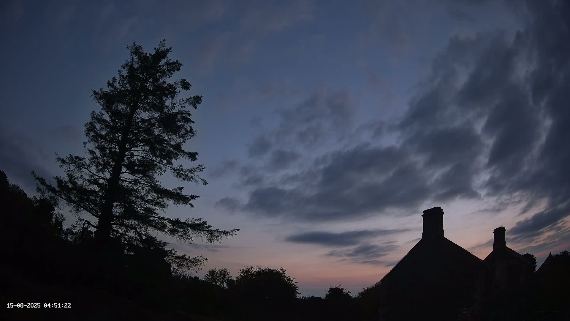 Northumberland National Park Aurora & Stars  Live Cam - Otterburn, Northumberland, North East, England, United Kingdom
