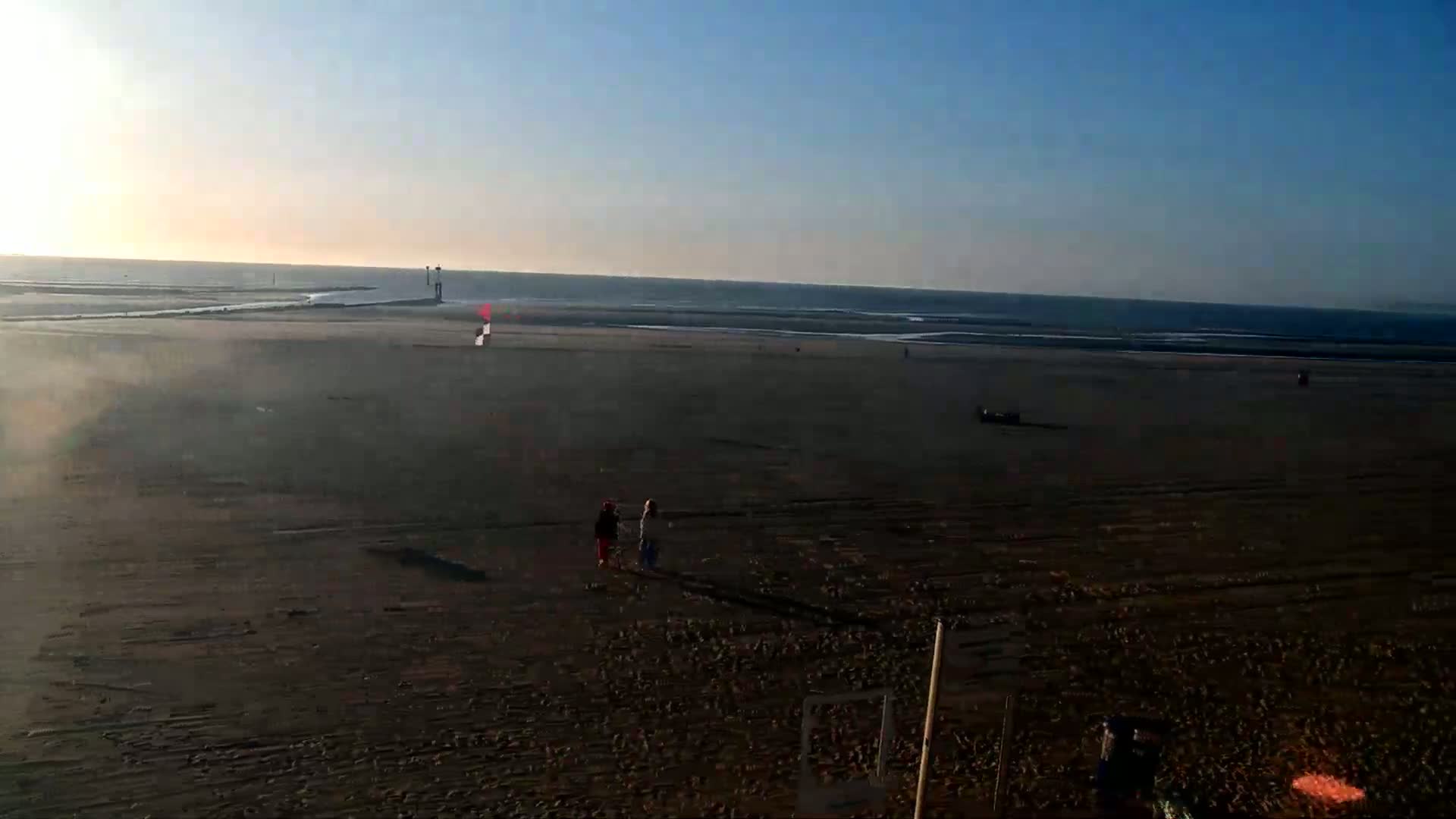 Trouville-sur-Mer, Grande Plage deTrouville Beach Live Cam - Lisieux, Calvados, Normandie, France