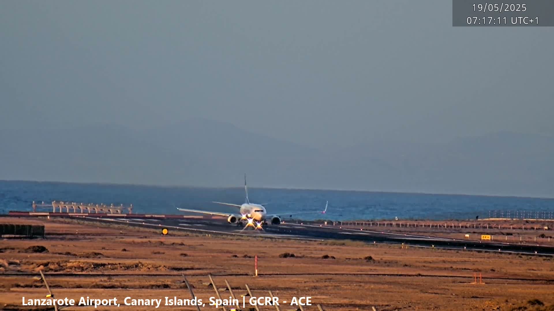 Lanzarote Airport from Inside Live Cam - Las Palmas , Canary Islands ,  Spain