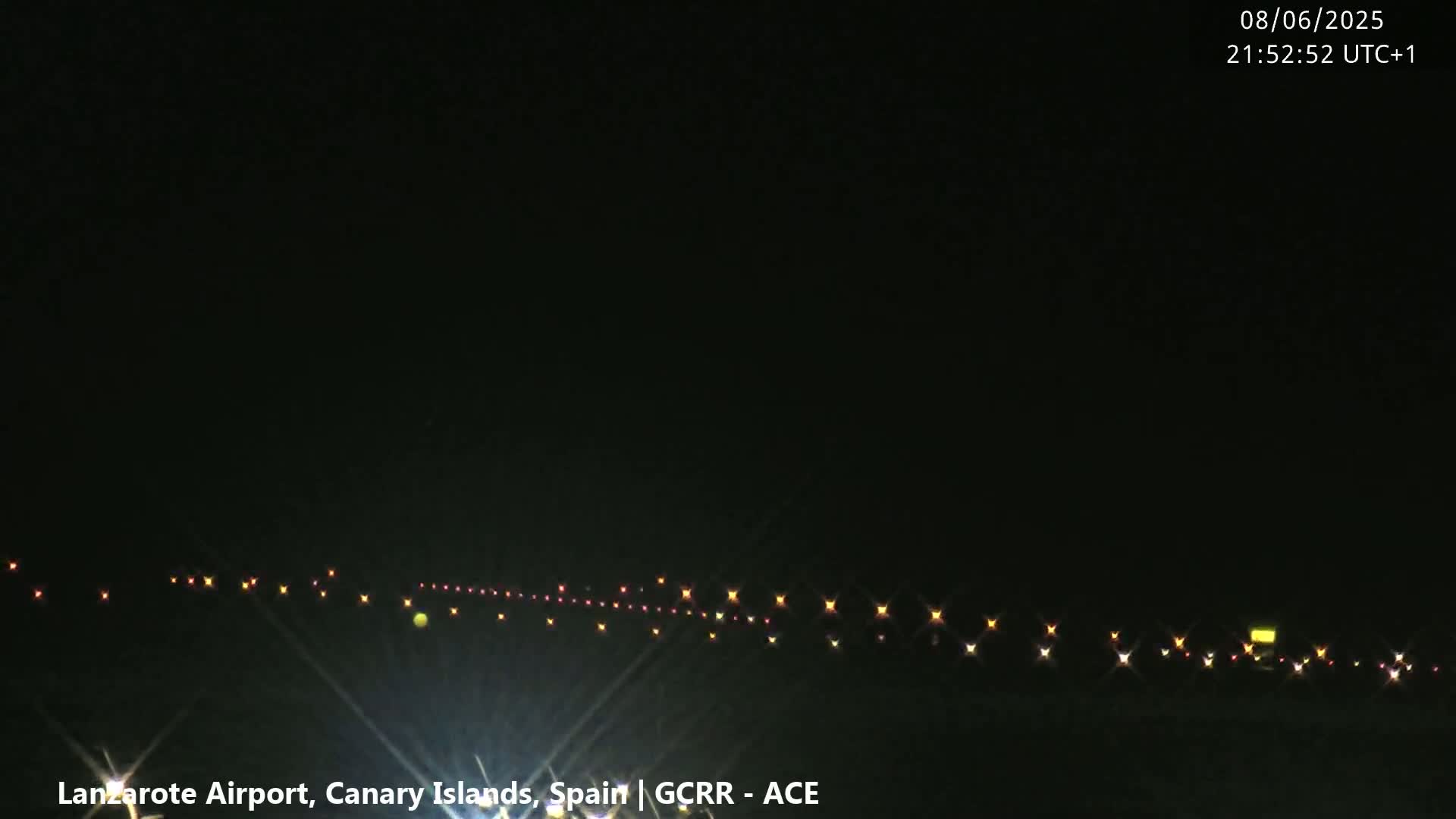 Lanzarote Airport from Inside Live Cam - Las Palmas , Canary Islands ,  Spain