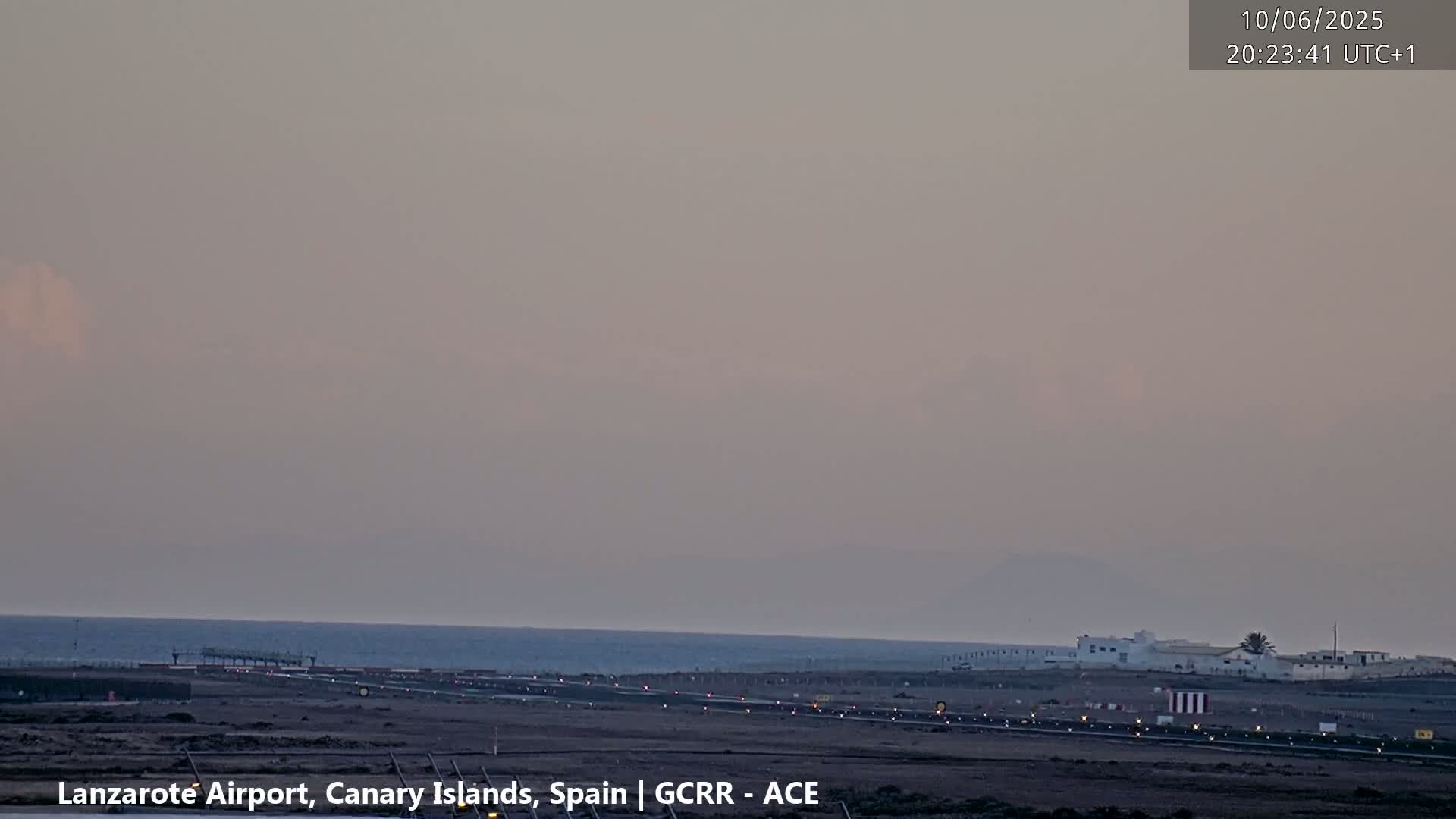 Lanzarote Airport from Inside Live Cam - Las Palmas , Canary Islands ,  Spain