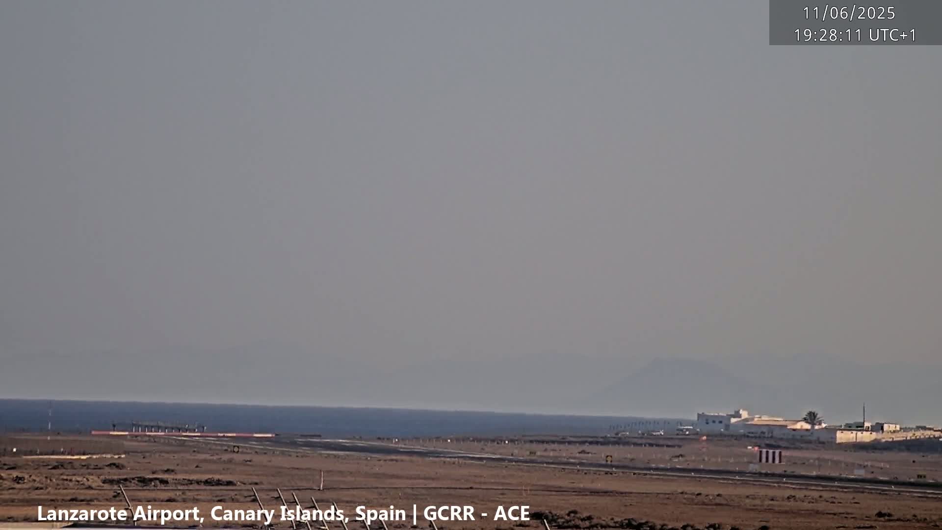 Lanzarote Airport from Inside Live Cam - Las Palmas , Canary Islands ,  Spain