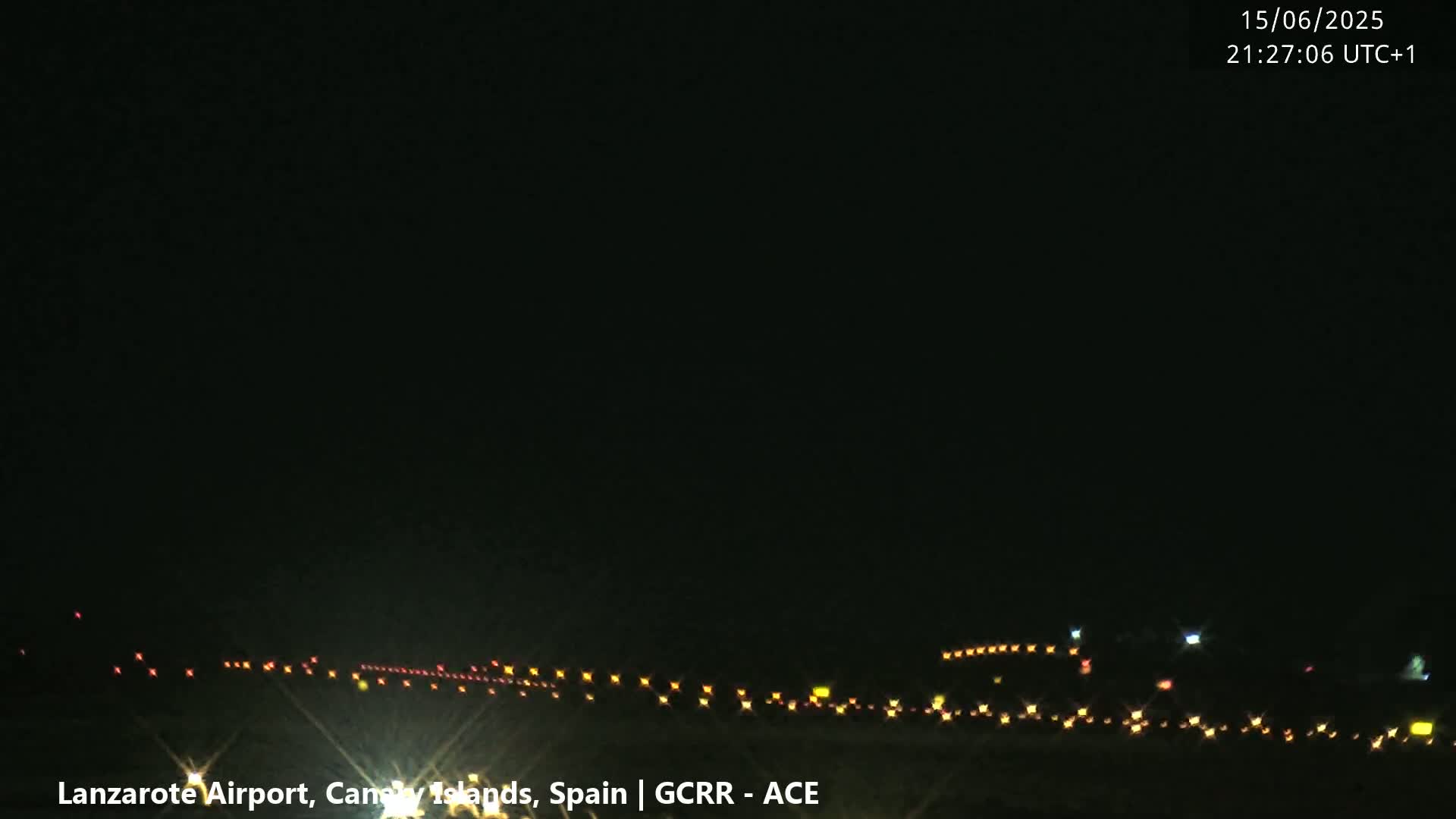 Lanzarote Airport from Inside Live Cam - Las Palmas , Canary Islands ,  Spain