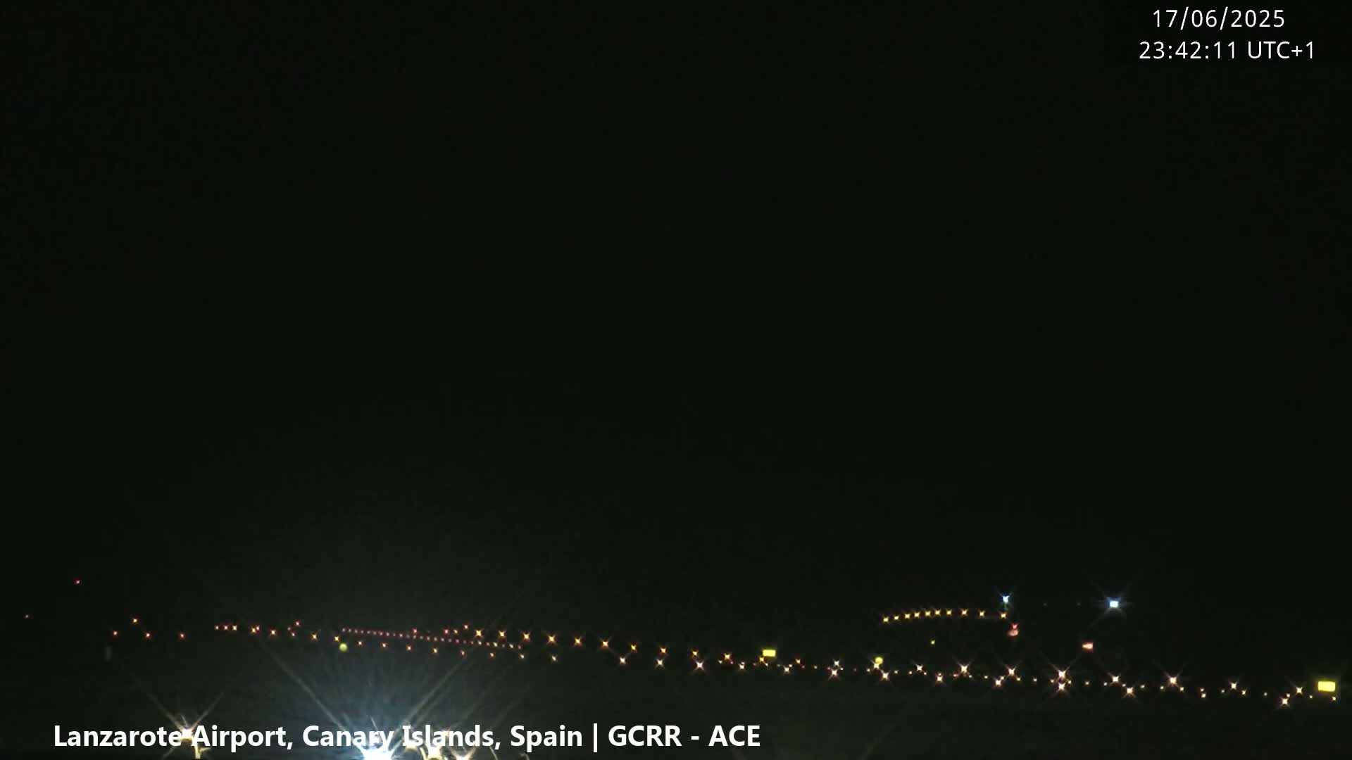 Lanzarote Airport from Inside Live Cam ACE/GCRR - Las Palmas , Canary Islands ,  Spain