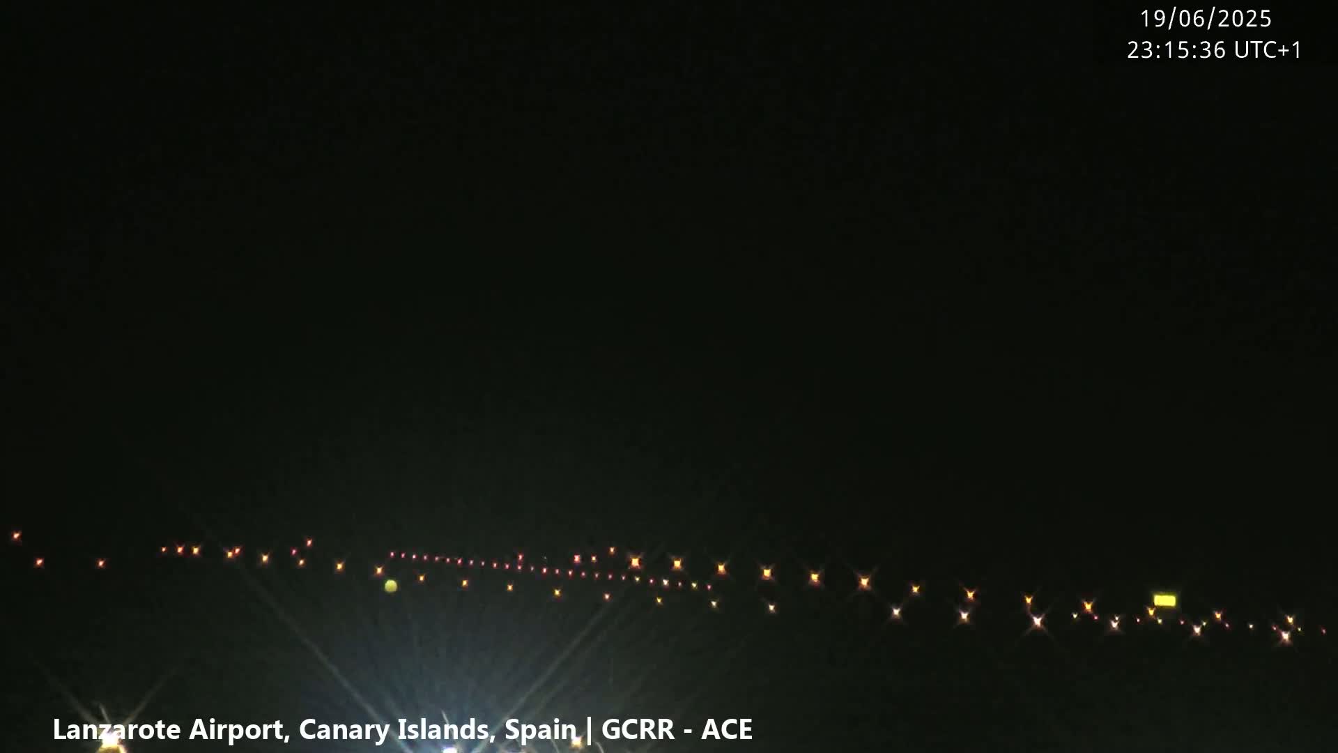 Lanzarote Airport from Inside Live Cam ACE/GCRR - Las Palmas , Canary Islands ,  Spain