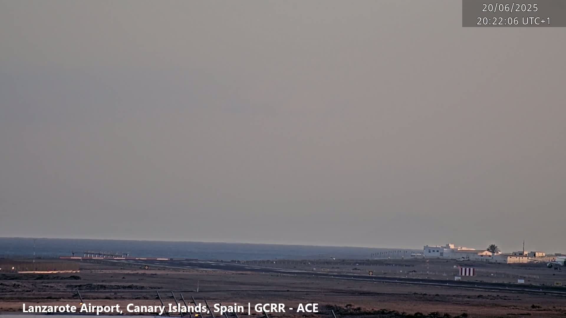 Lanzarote Airport from Inside Live Cam ACE/GCRR - Las Palmas , Canary Islands ,  Spain