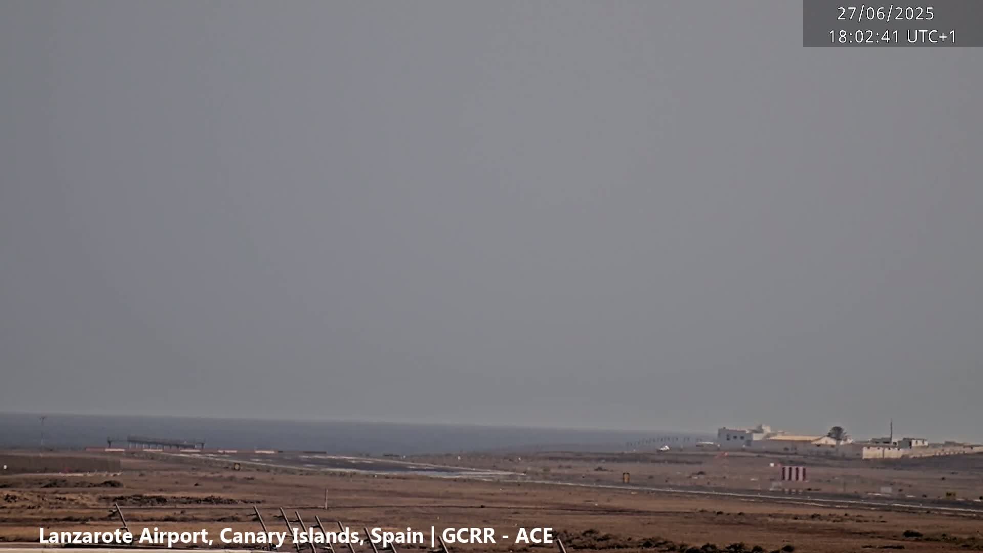 Lanzarote Airport from Inside Live Cam ACE/GCRR - Las Palmas , Canary Islands ,  Spain