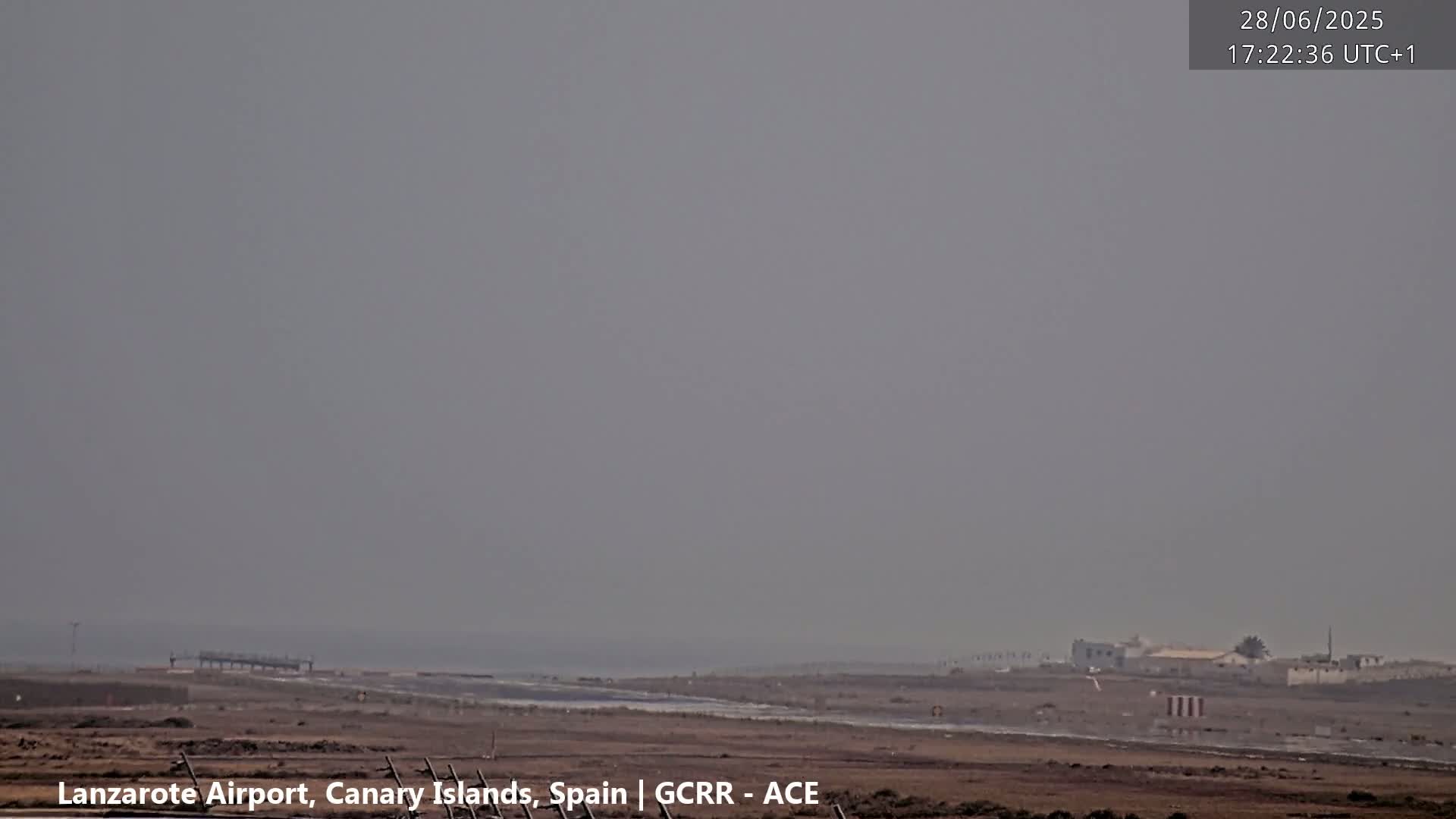 Lanzarote Airport from Inside Live Cam ACE/GCRR - Las Palmas , Canary Islands ,  Spain