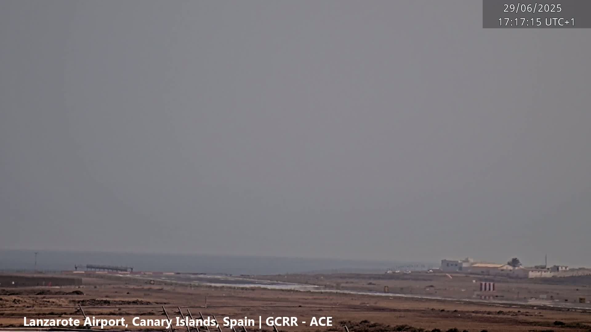 Lanzarote Airport from Inside Live Cam ACE/GCRR - Las Palmas , Canary Islands ,  Spain