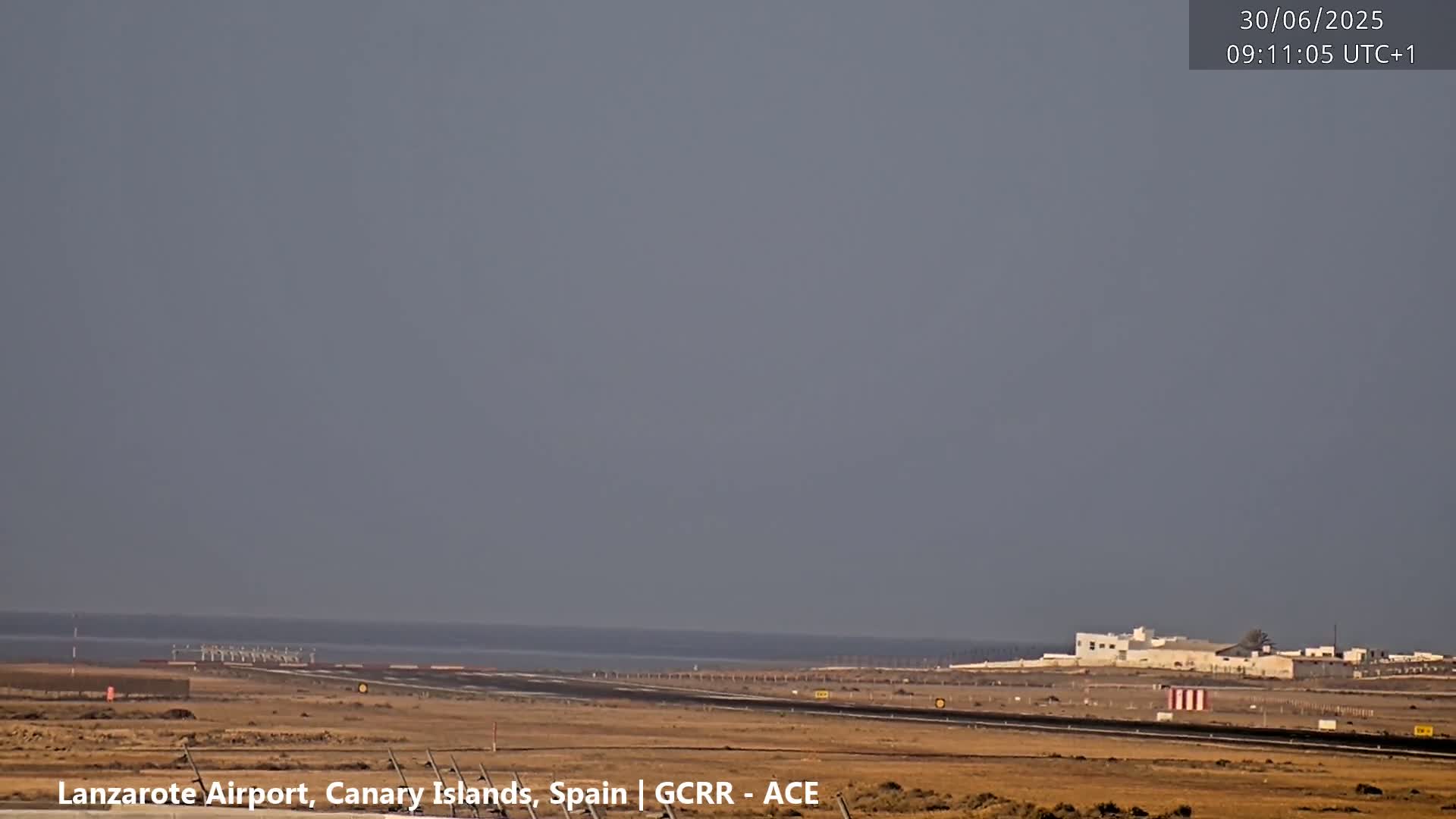 Lanzarote Airport from Inside Live Cam ACE/GCRR - Las Palmas , Canary Islands ,  Spain