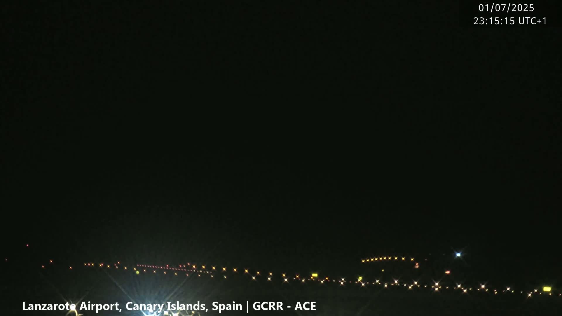 Lanzarote Airport from Inside Live Cam ACE/GCRR - Las Palmas , Canary Islands ,  Spain