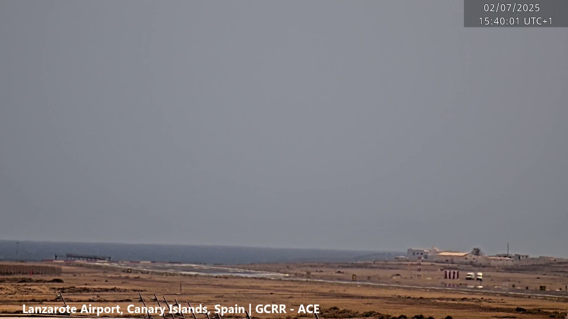 Lanzarote Airport from Inside Live Cam ACE/GCRR - Las Palmas , Canary Islands ,  Spain
