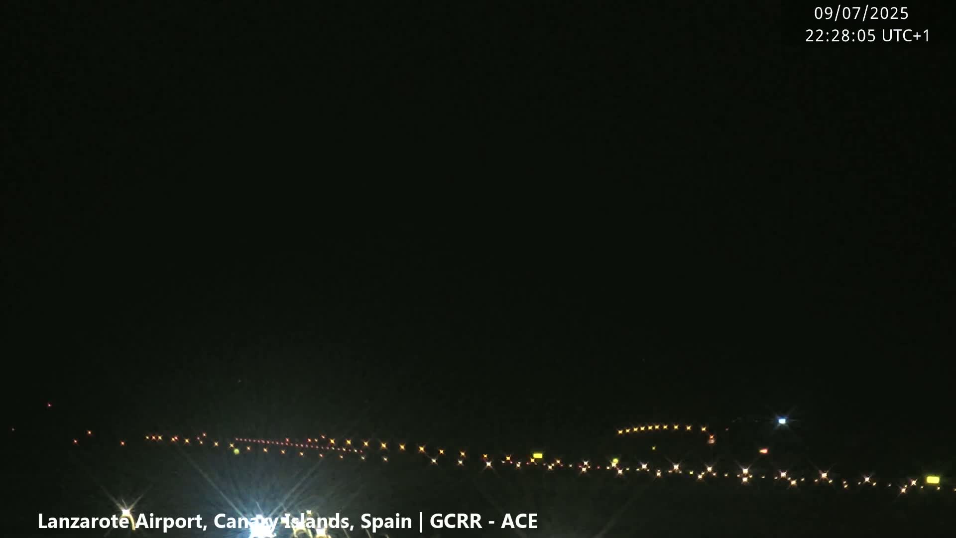 Lanzarote Airport from Inside Live Cam ACE/GCRR - Las Palmas , Canary Islands ,  Spain