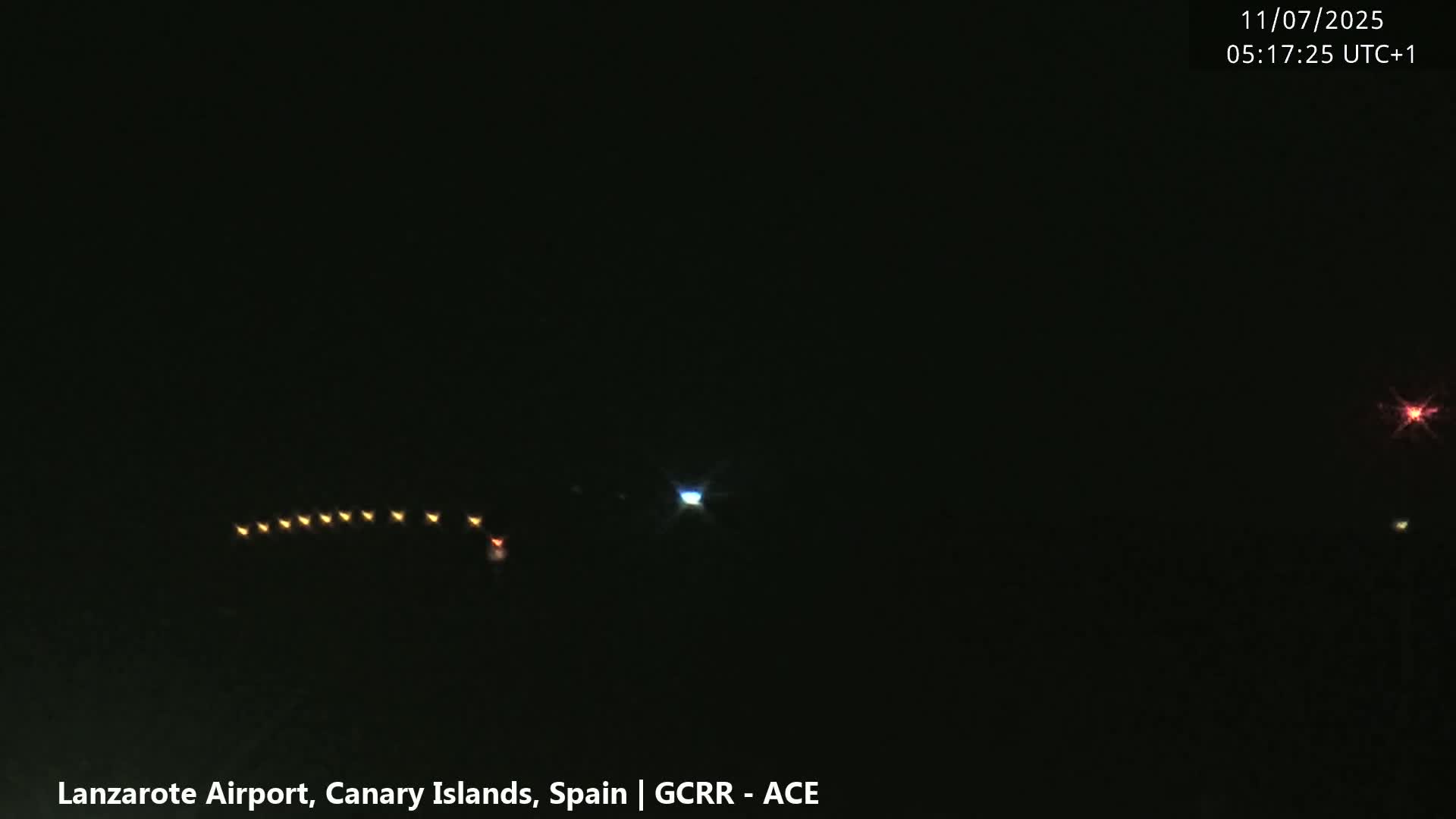 Lanzarote Airport from Inside Live Cam ACE/GCRR - Las Palmas , Canary Islands ,  Spain