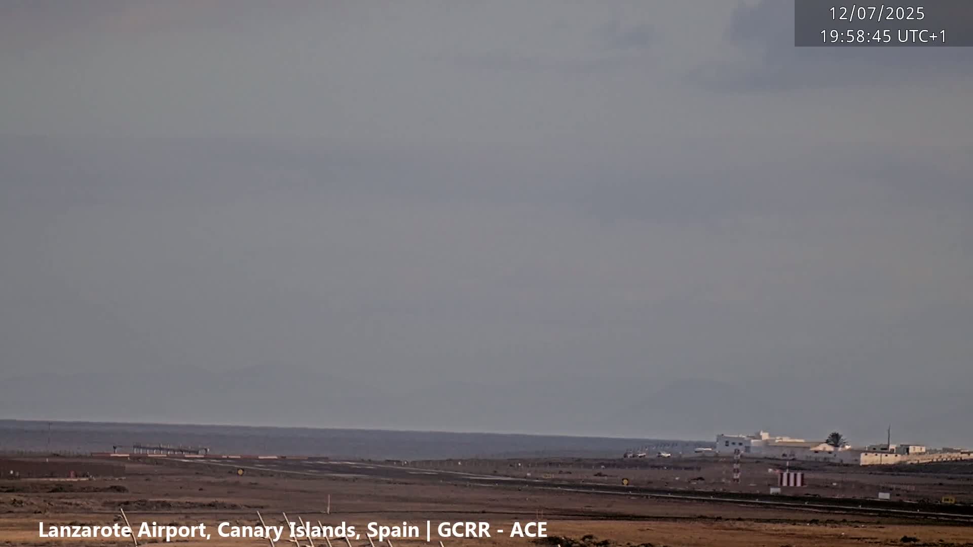 Lanzarote Airport from Inside Live Cam ACE/GCRR - Las Palmas , Canary Islands ,  Spain