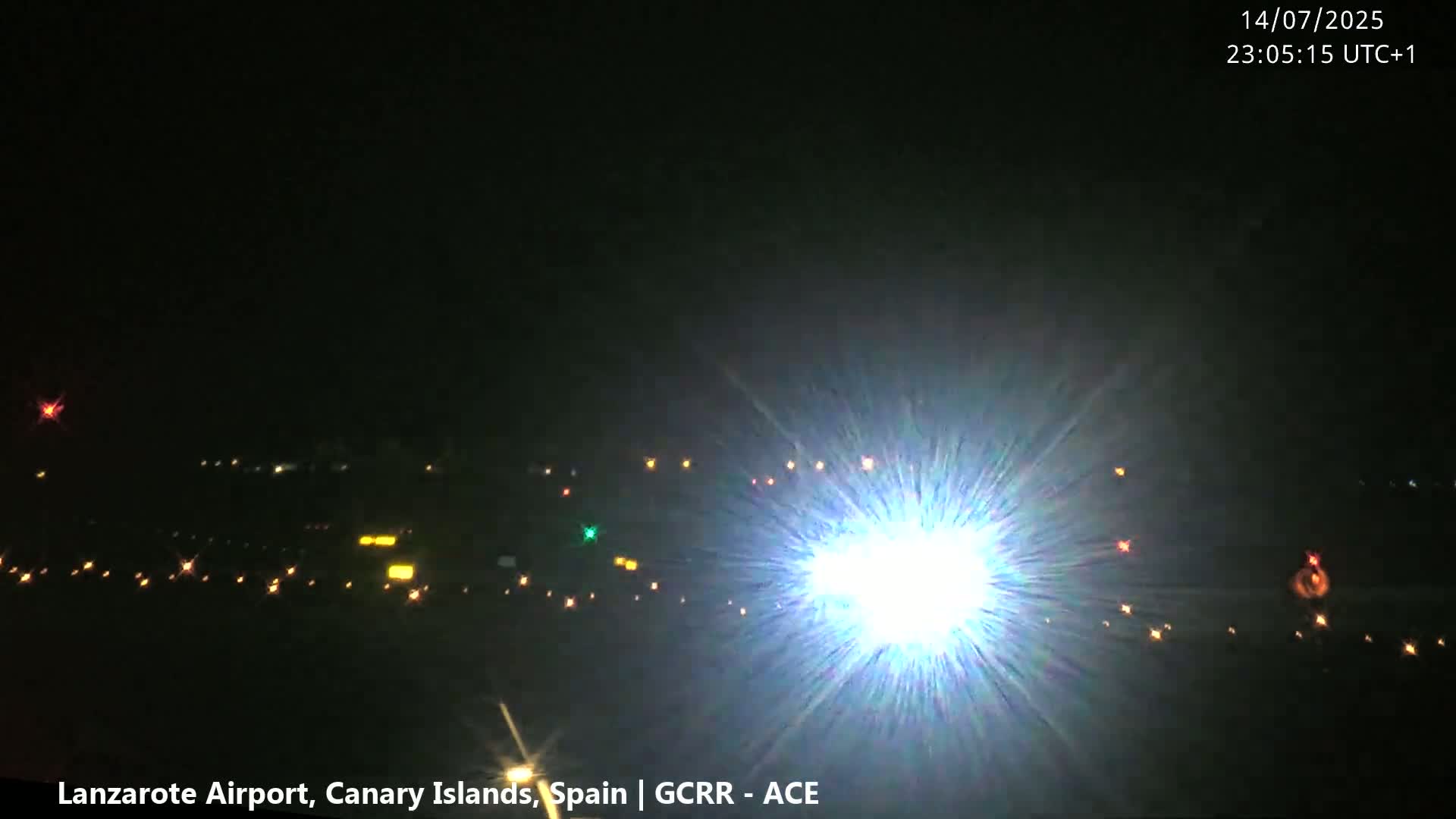 Lanzarote Airport from Inside Live Cam ACE/GCRR - Las Palmas , Canary Islands ,  Spain