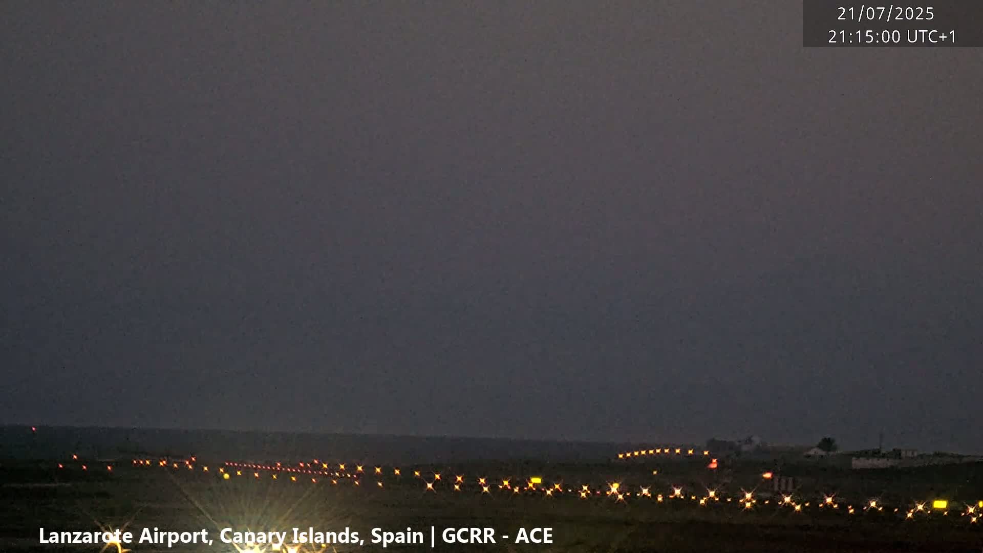 Lanzarote Airport from Inside Live Cam ACE/GCRR - Las Palmas , Canary Islands ,  Spain