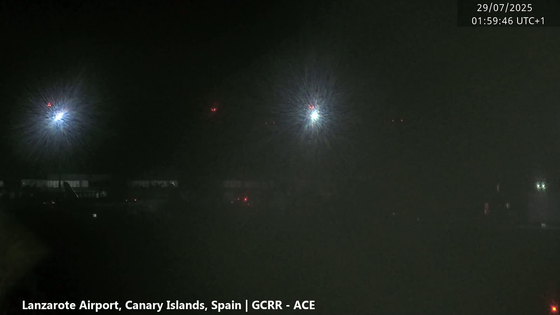 Lanzarote Airport from Inside Live Cam ACE/GCRR - Las Palmas , Canary Islands ,  Spain