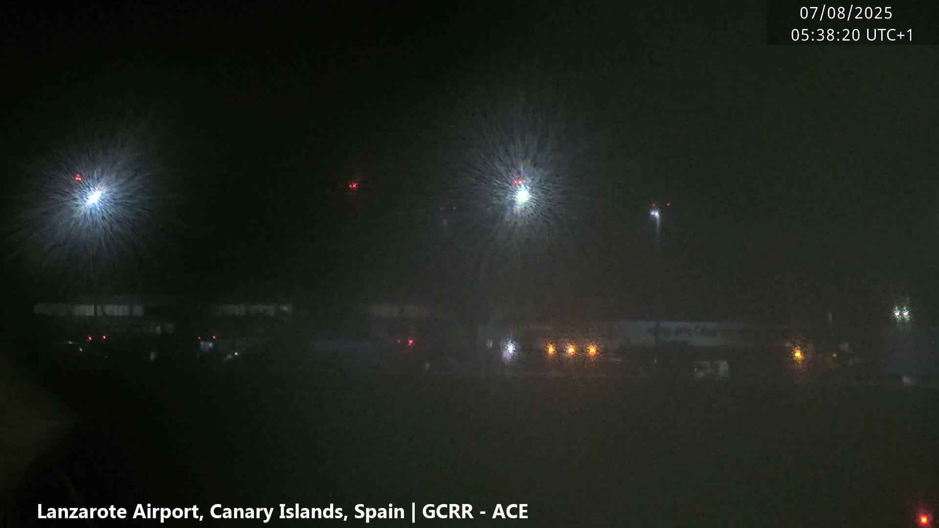 Lanzarote Airport from Inside Live Cam ACE/GCRR - Las Palmas , Canary Islands ,  Spain