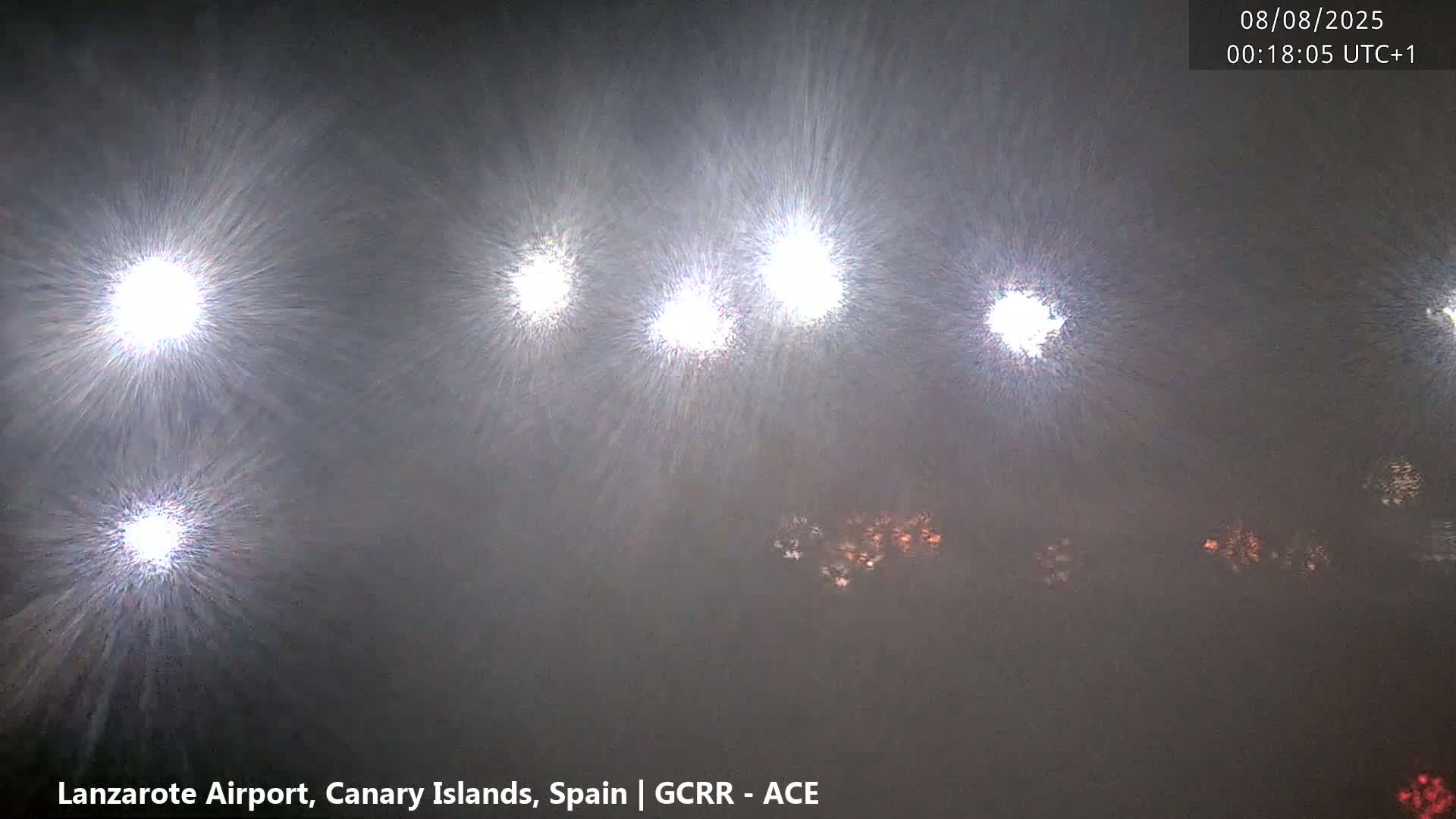 Lanzarote Airport from Inside Live Cam ACE/GCRR - Las Palmas , Canary Islands ,  Spain